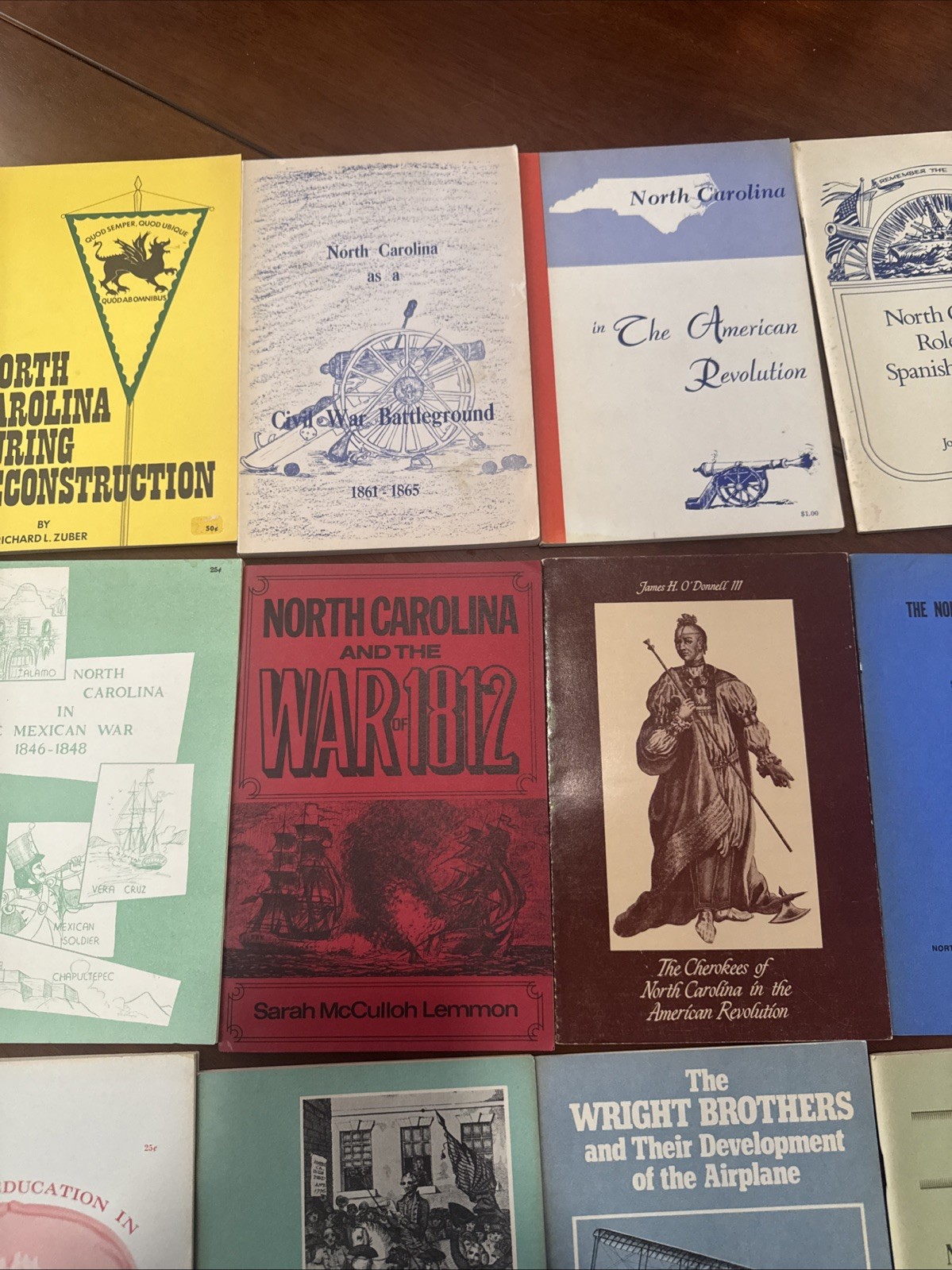North Carolina History Lot 17 Small Books 1960’s-1980’s