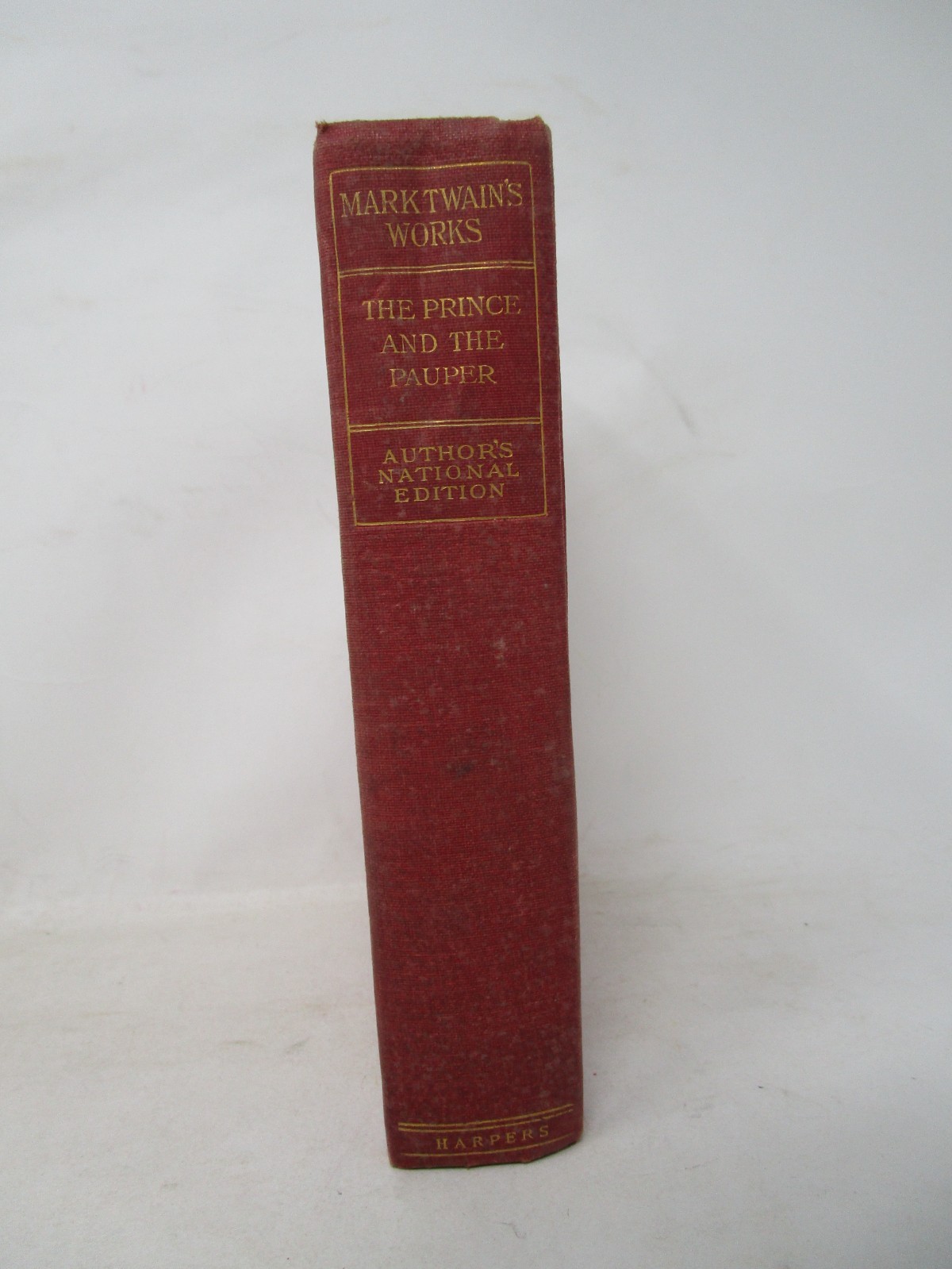 Author’s National Edition Mark Twain The Prince and the Pauper