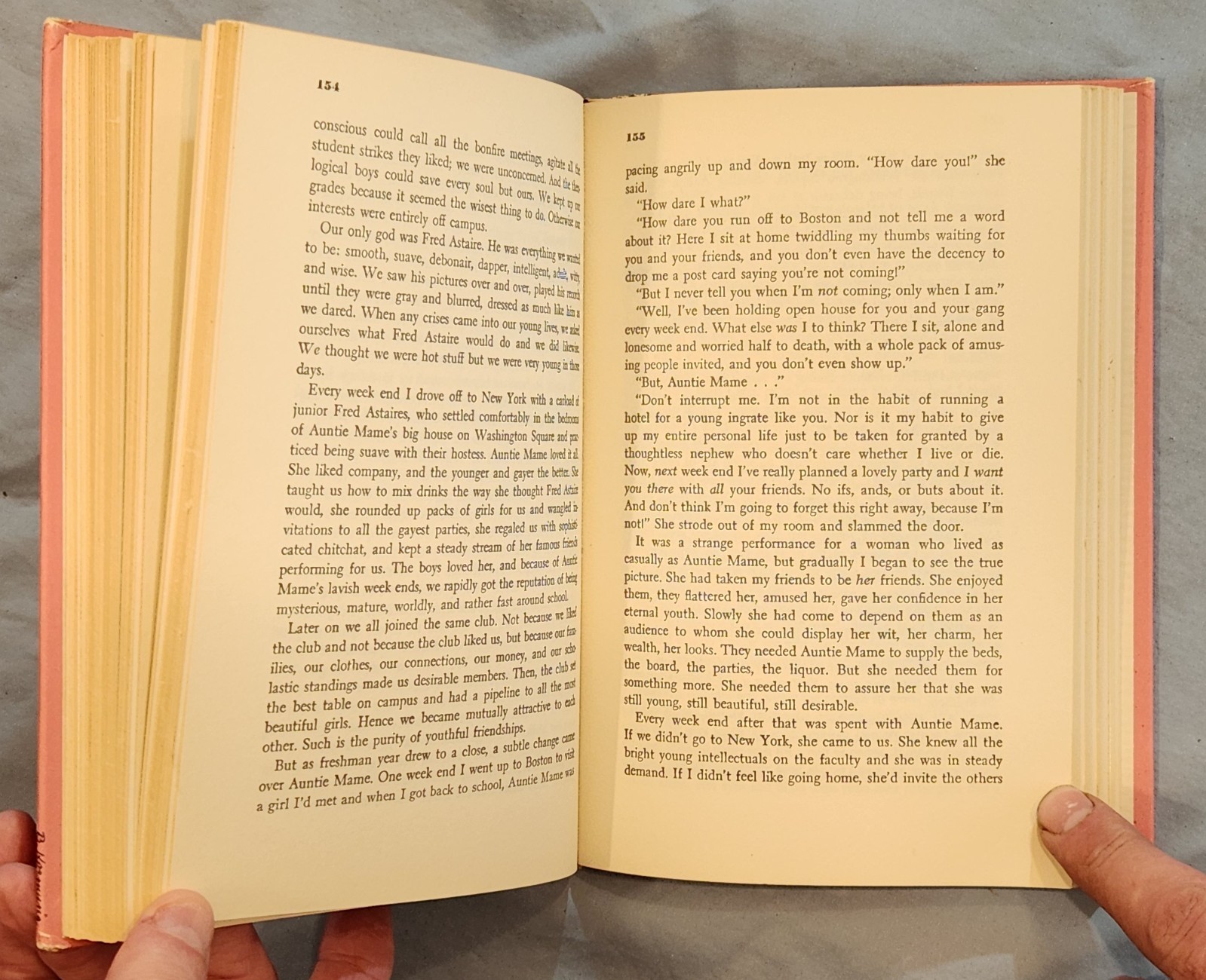 Auntie Mame by Patrick Dennis. 1955 First Edition 12th Print HC/DJ.