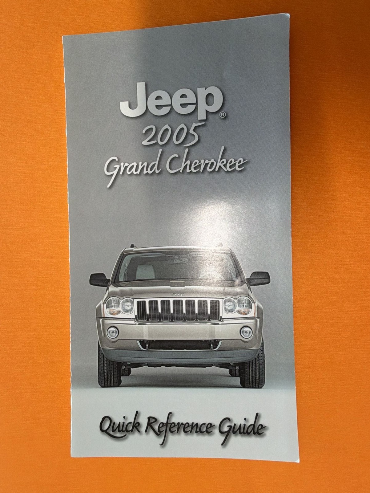 2005 Jeep Grand Cherokee Owner’s Manual with Original Case