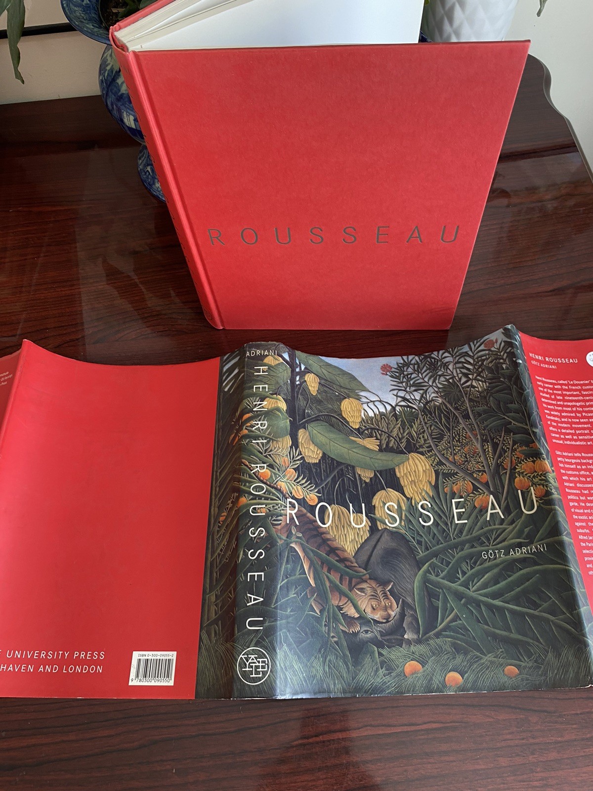 Henri Rousseau by Götz Adriani HC/DJ 2001 Yale Univ Press Illustrated Art Book