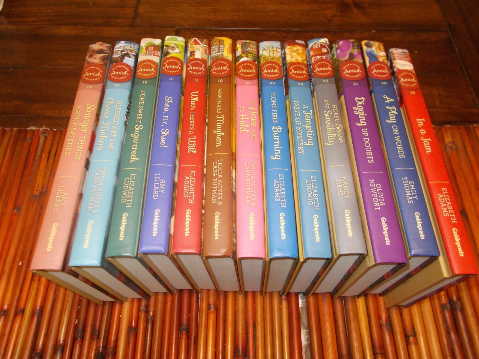Sugarcreek Amish Mysteries. Guideposts. Lot of 13 Hardcovers.