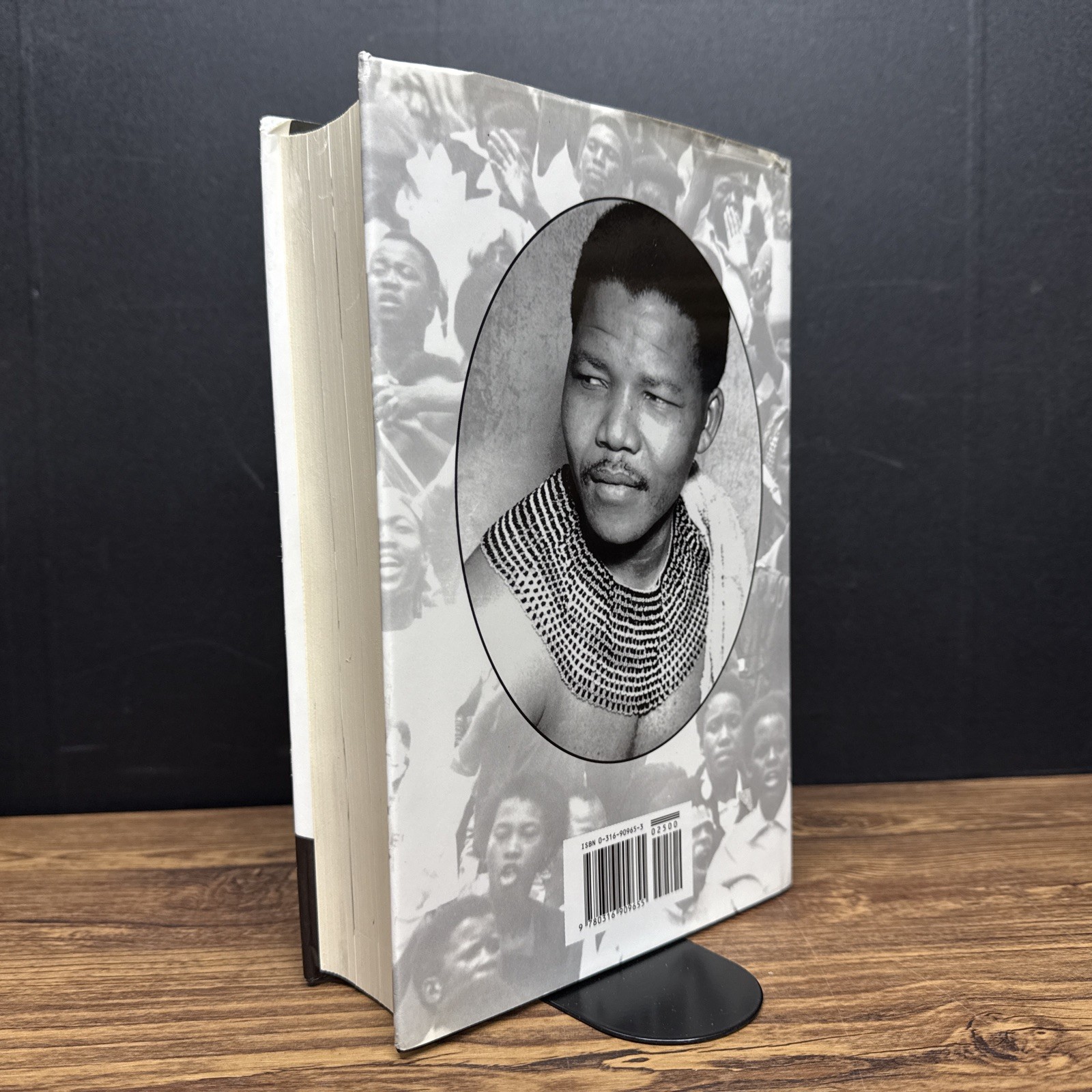 FLAT SIGNED Nelson Mandela / Long Walk to Freedom ~ 1994 1st/16th HC/DJ