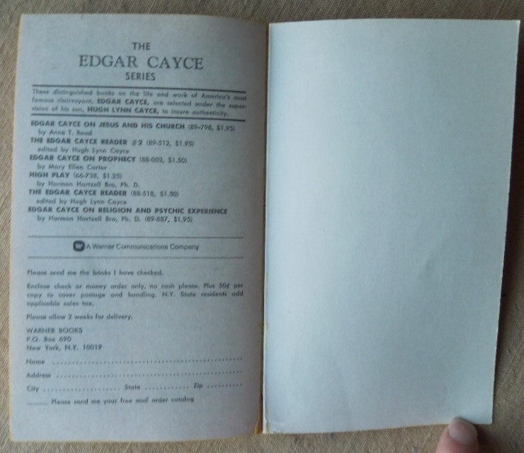 Edgar Cayce on Diet and Health, Recipes, menus, health hints, improve wellbeing