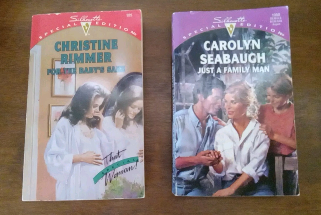 Silhouette Special Edition Paperbacks Lot of 10 “Family Edition” Various Authors