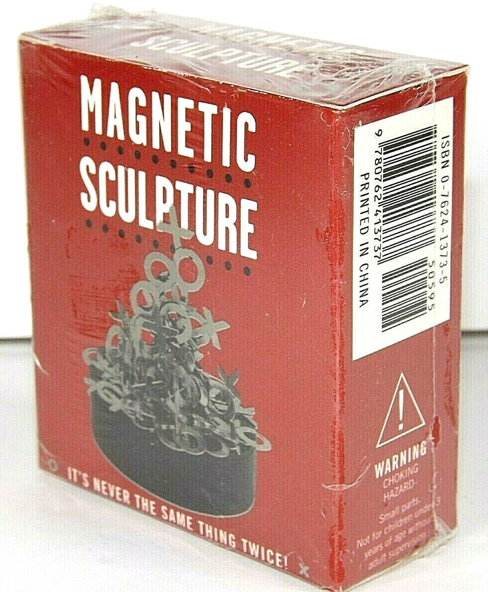 Magnetic Sculpture It’s Never the Same Thing Twice Running Press Fun X’s O’s New