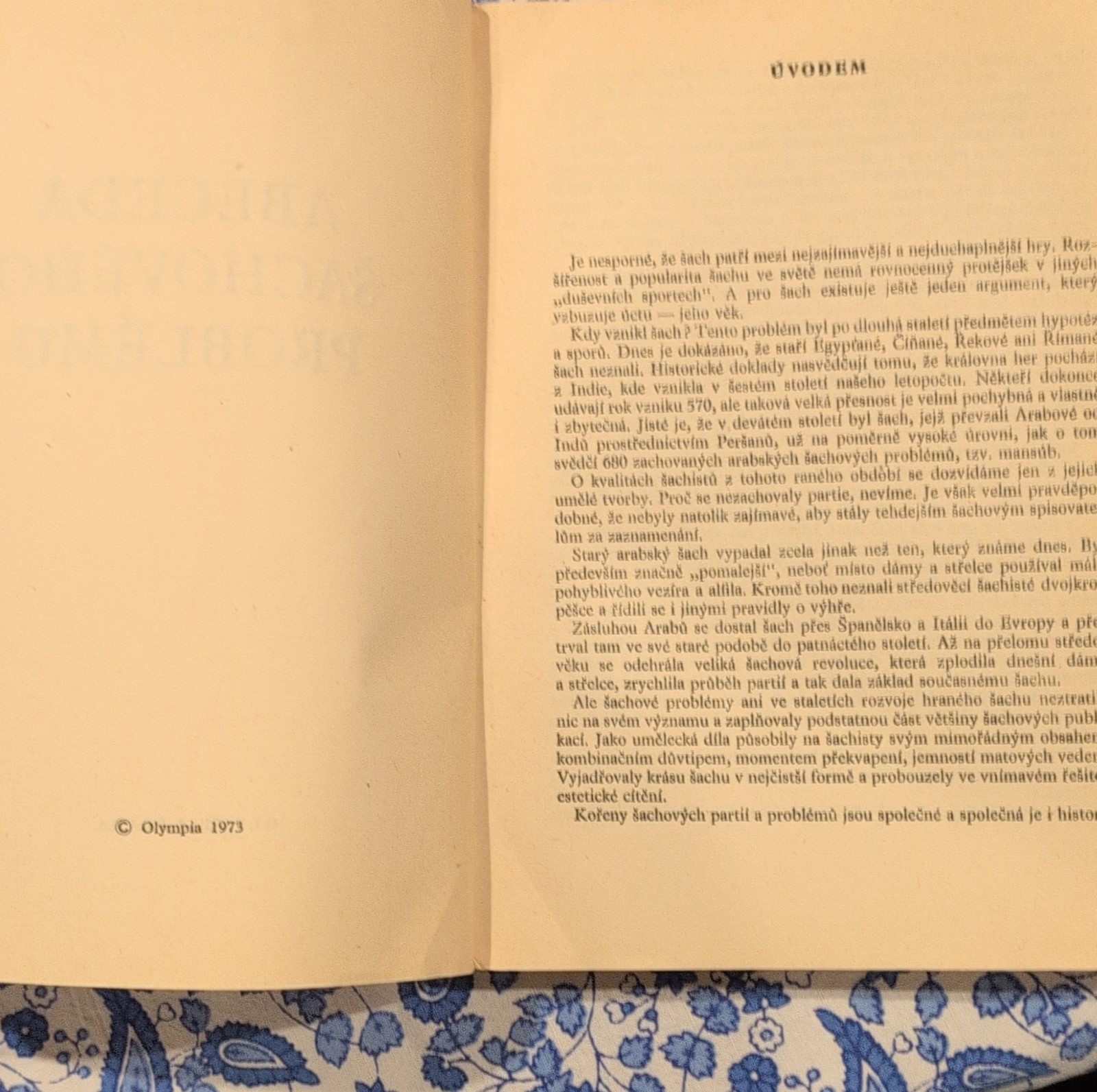 Luboš Kopáč Abeceda šachového problému Olympia Praha 1973 Czech PB