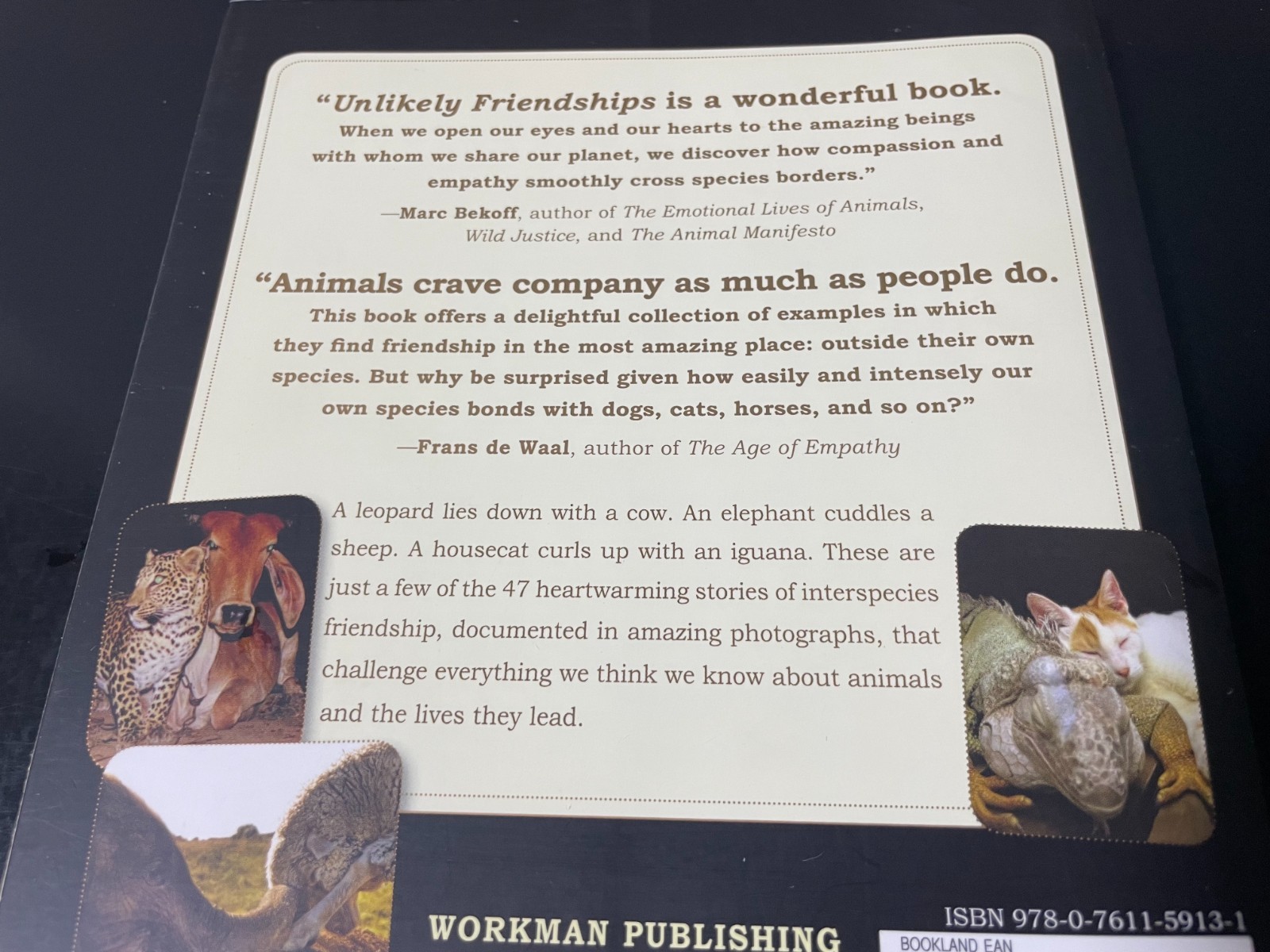 UNLIKELY FRIENDSHIPS BY JENNIFER S. HOLLAND 47 STORIES FROM THE ANIMAL KINGDOM