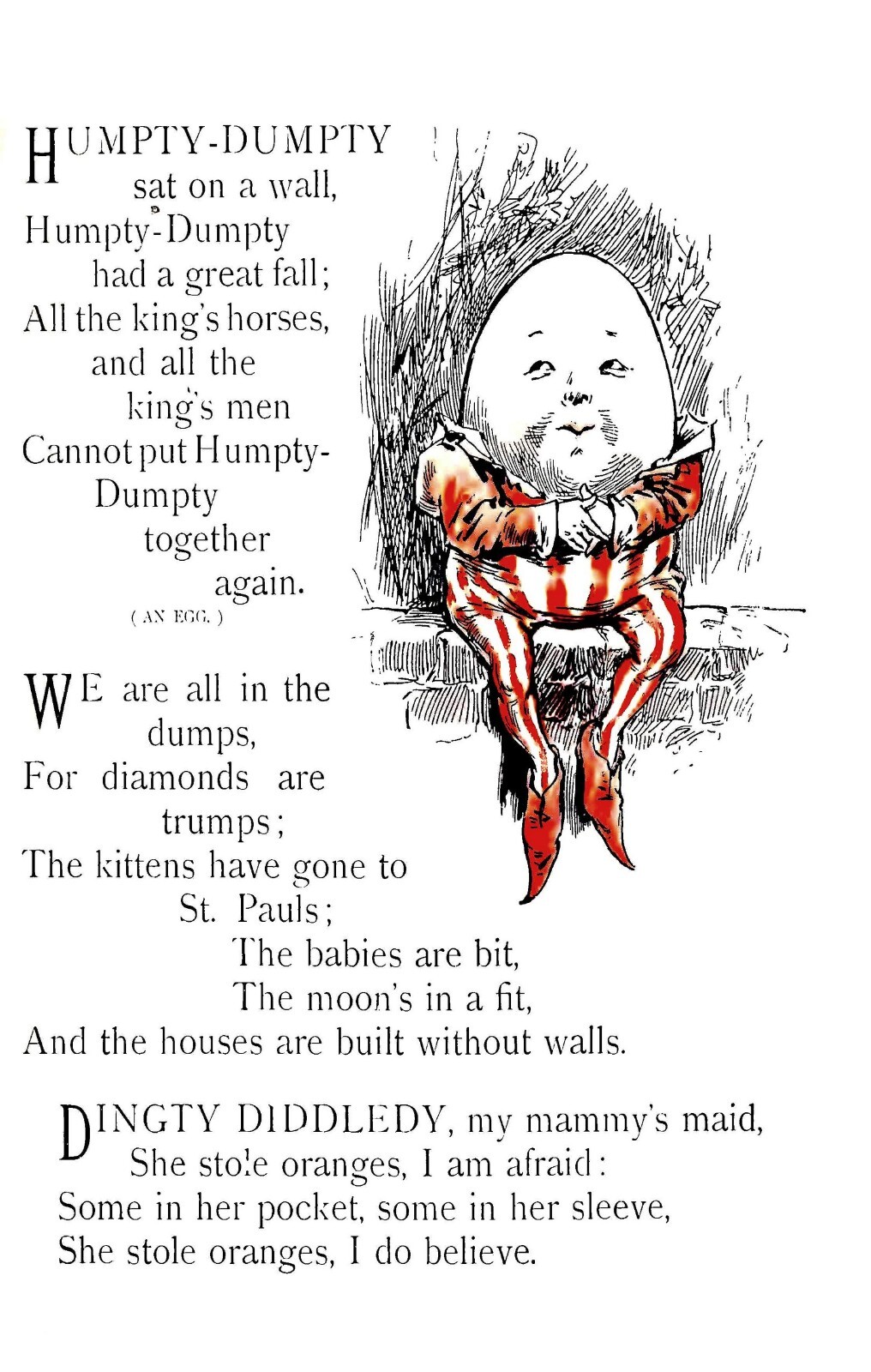 1899 Gems From Mother Goose 61 Pages