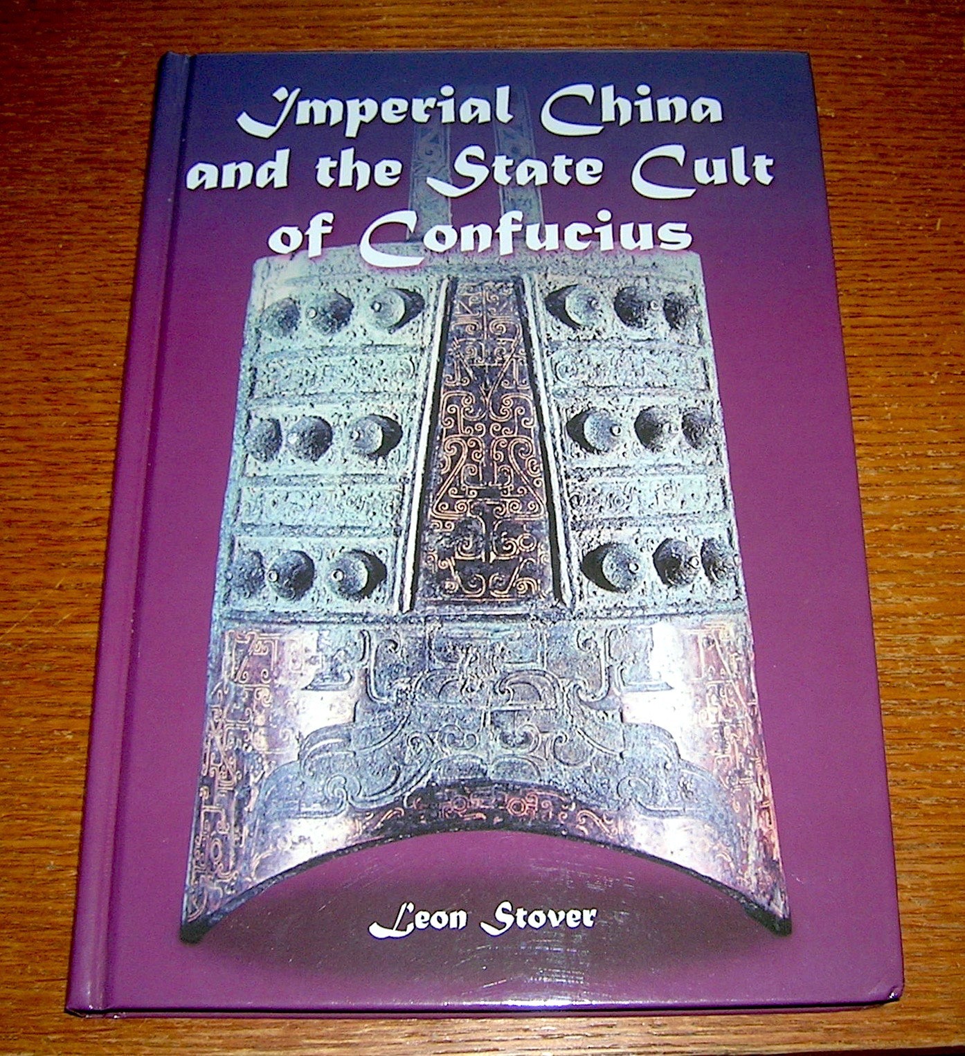 Imperial China and the State Cult of Confucius Leon Stover HC Signed/inscribed