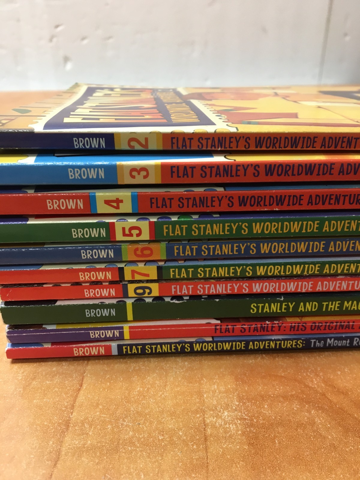 FLAT STANLEY Books by Jeff Brown Paperback Scholastic Lot Of 10