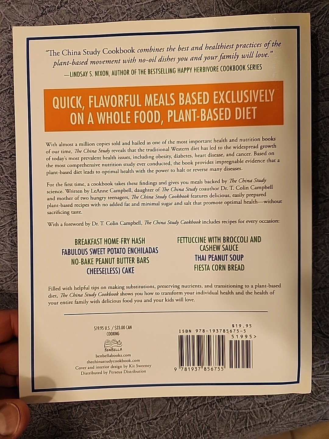 The China Study Cookbook: Over 120 Whole Food, Plant-Based Recipes