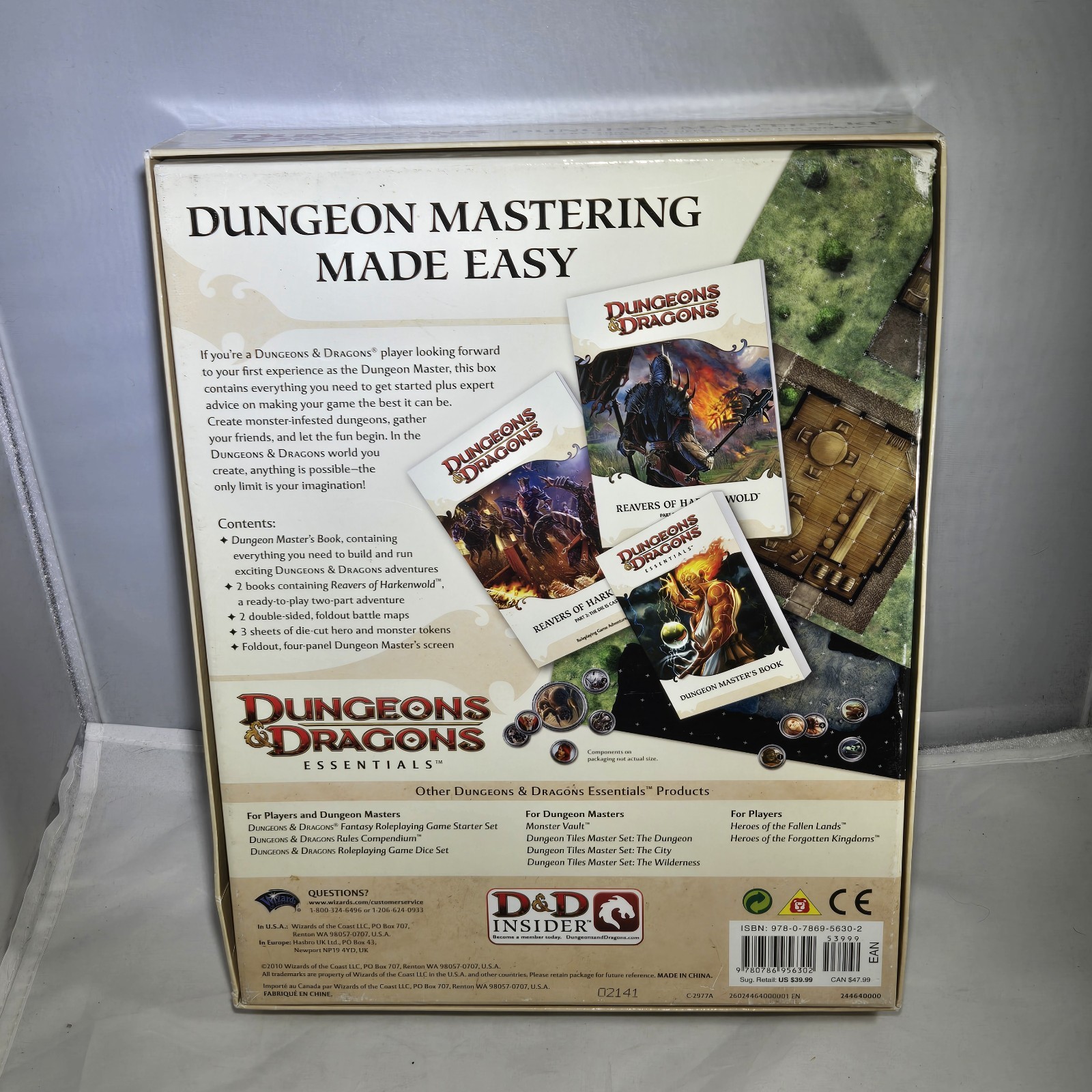 Dungeon Master’s Kit (Dungeons & Dragons Essentials) *Missing Tokens*