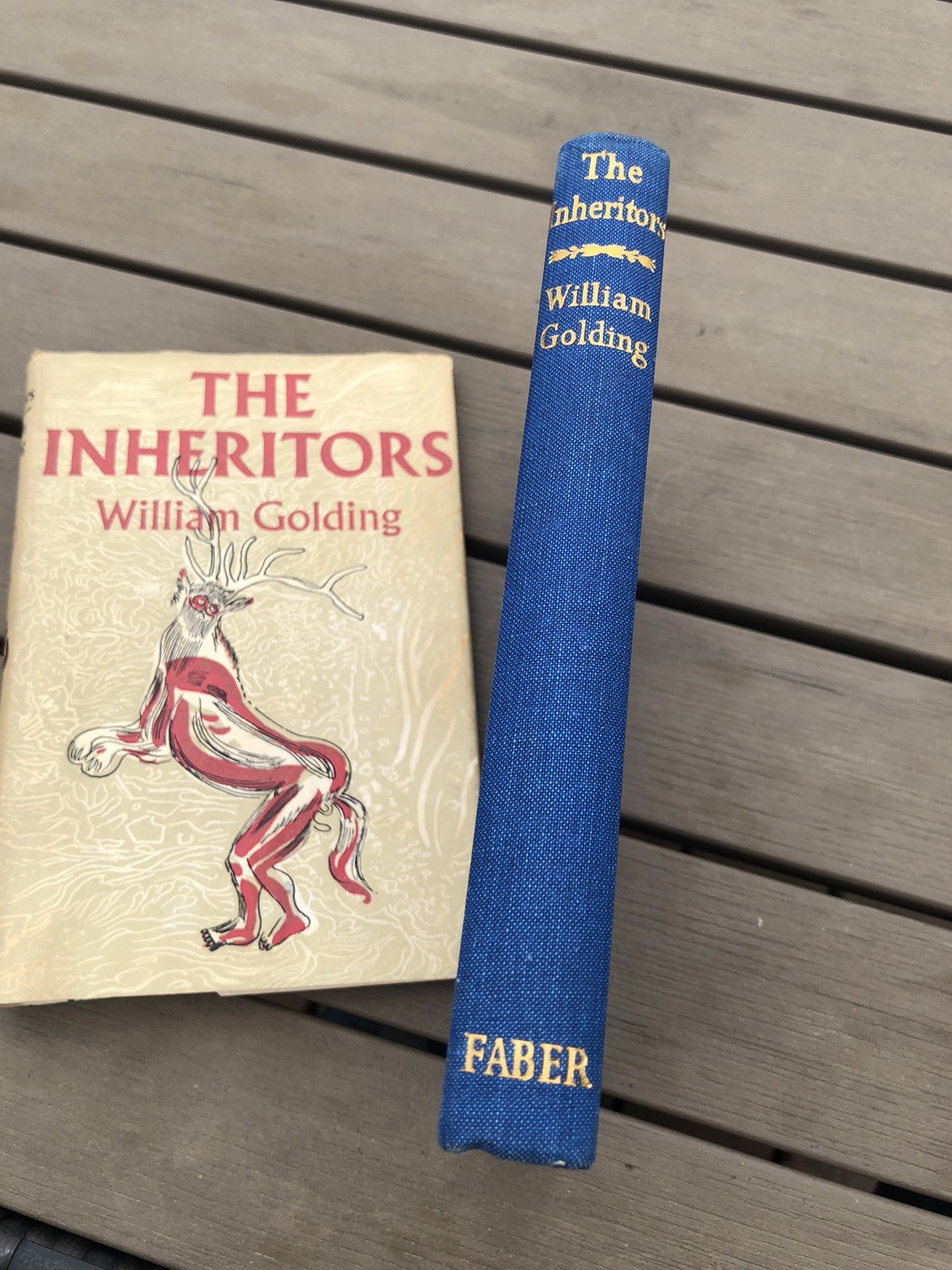 THE INHERITORS by William Golding – 1st Edition 2nd Impression 1955 Hardcover