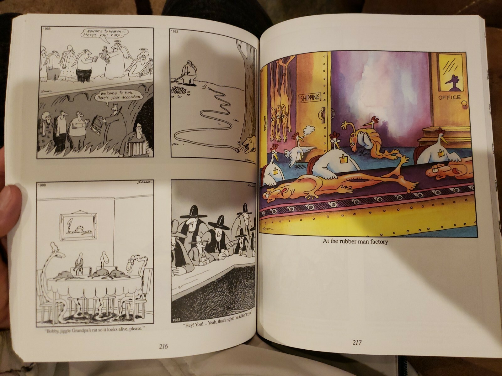 The Prehistory of the Far Side,10th Anniversary Exhibit,Gary Larson,Comic Strip