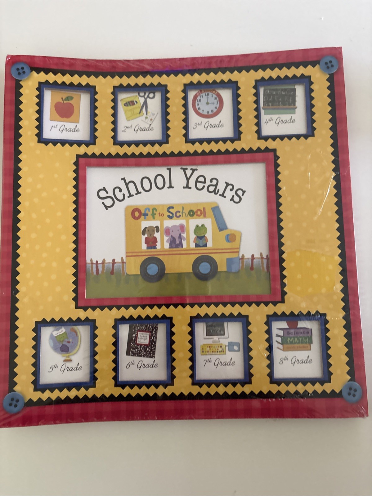 Phoenix International 12″ School Years Book Memory Keeper 1st -8th Grade