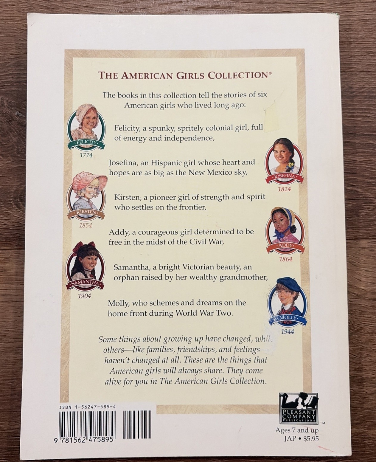 American Girl Josefina’s Set of 6 Books 1-6 VTG 1997-98 Pleasant Company 1st Ed