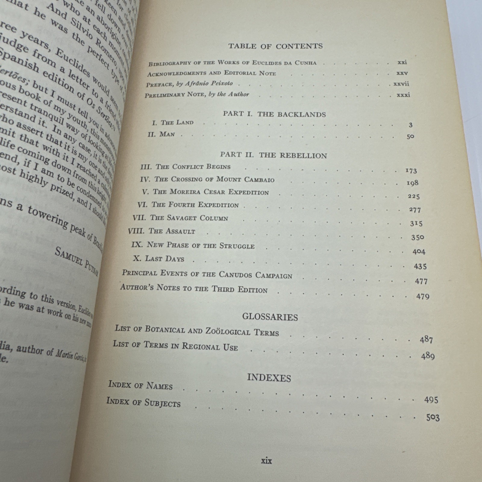 Rebellion in the Backlands Os Sertoes 1944 ExLib Oxford Press Euclides Da Cunha