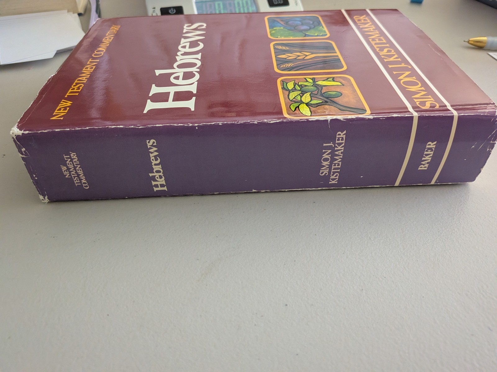 NT Commentary, Hebews~ Simon J. Kistemaker ~ 1984 Hardcover, DJ, Baker Books