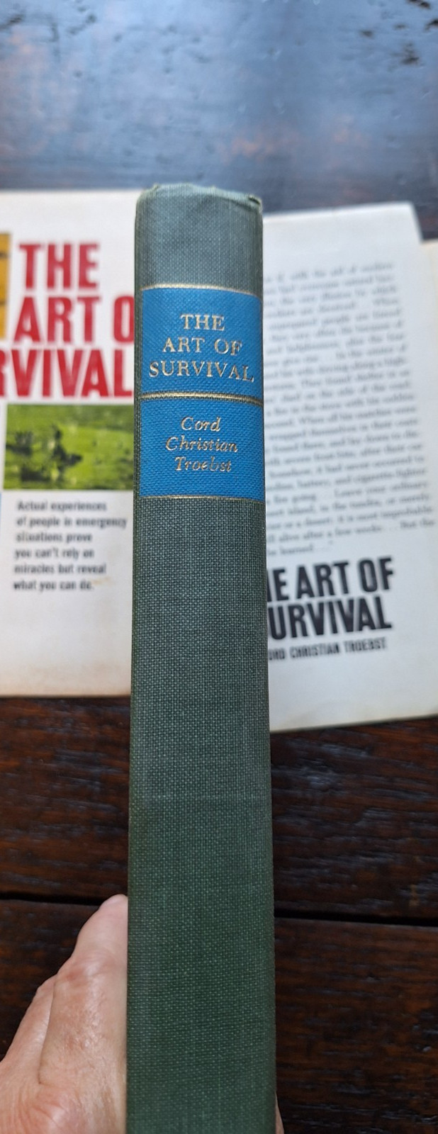 2 Outdoor Bks Palmer’s Fieldbook of Mammals 1st Edition HCDJ 1957 + Art of Survi