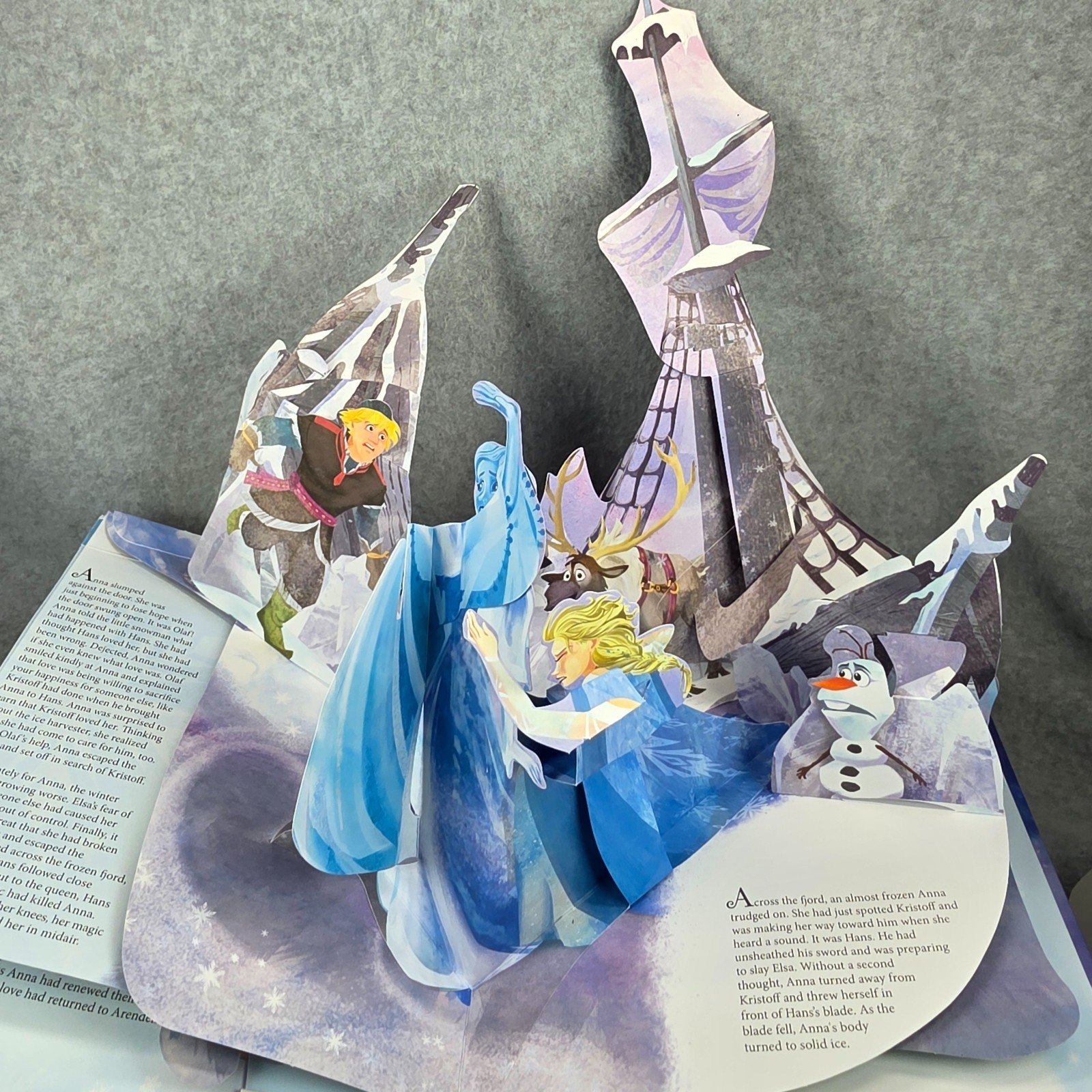 Frozen : A Pop-Up Adventure by Matthew Reinhart (2016, Hardcover) ACCEPTABLE