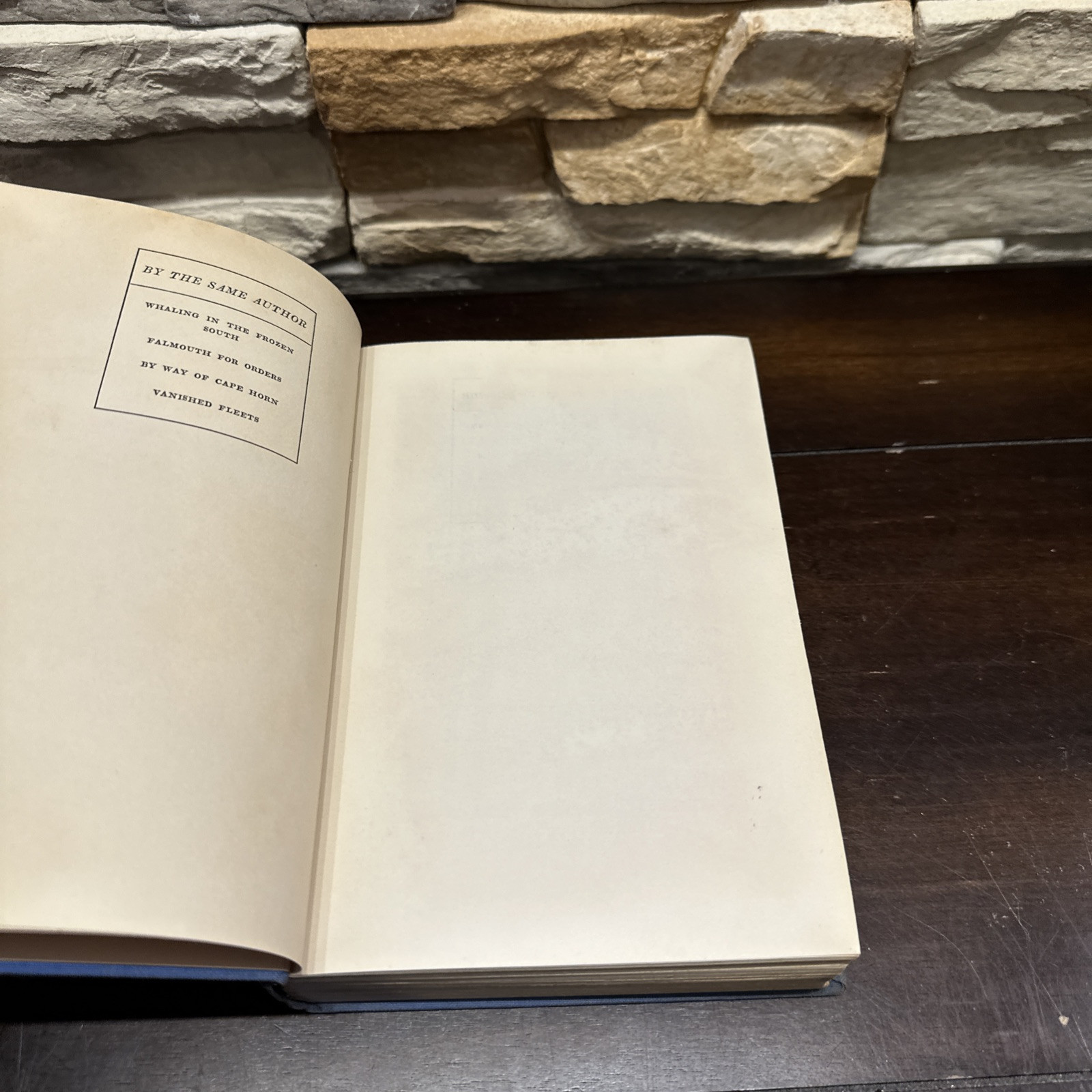 Sea Dogs Of To-Day By A. J. Villiers Henry Holt And Company 1931 First Printing