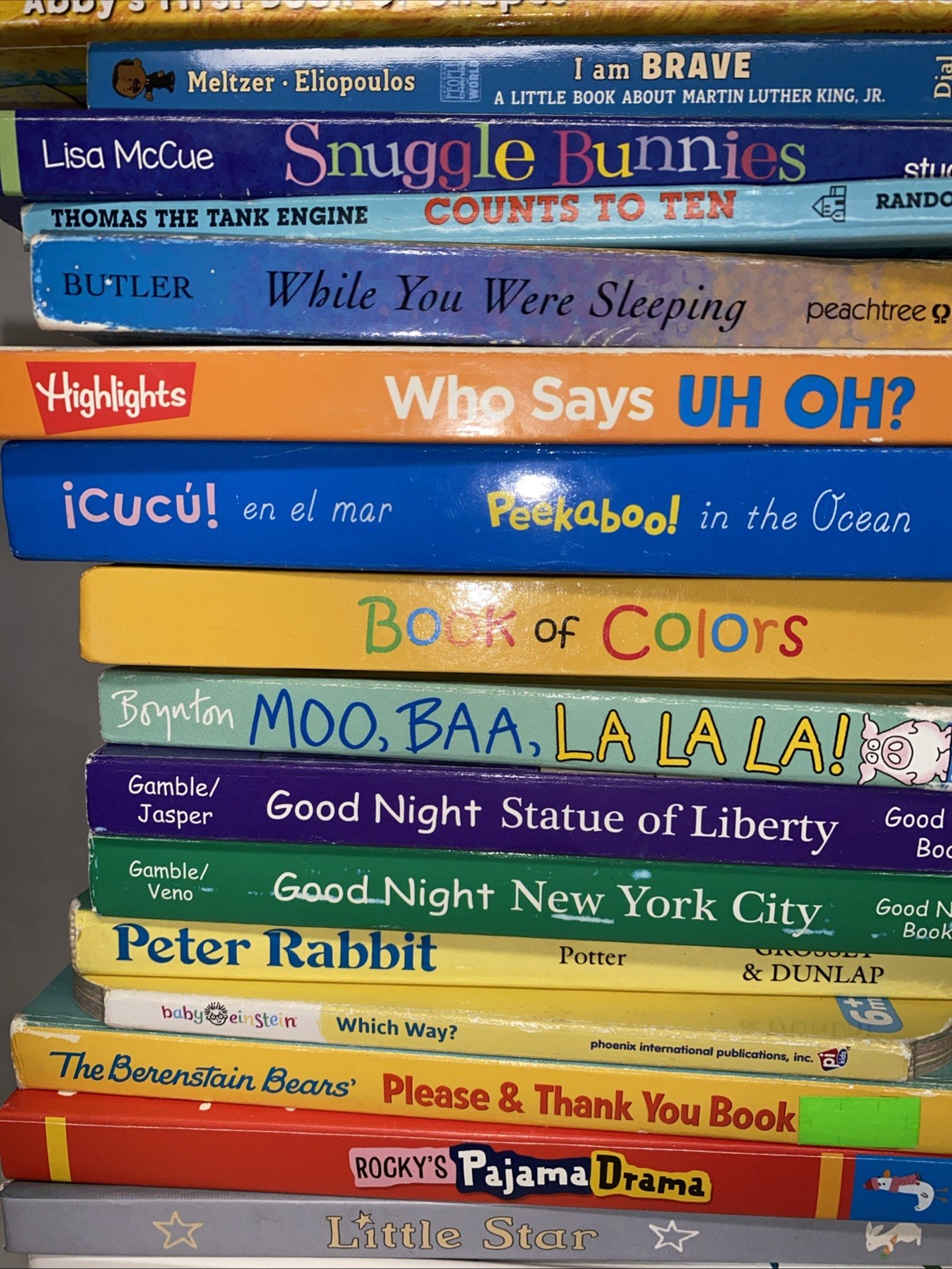 Lot of 60- Board Books for Children’s/ Kids/ Toddler/ Babies/Preschool/Daycare