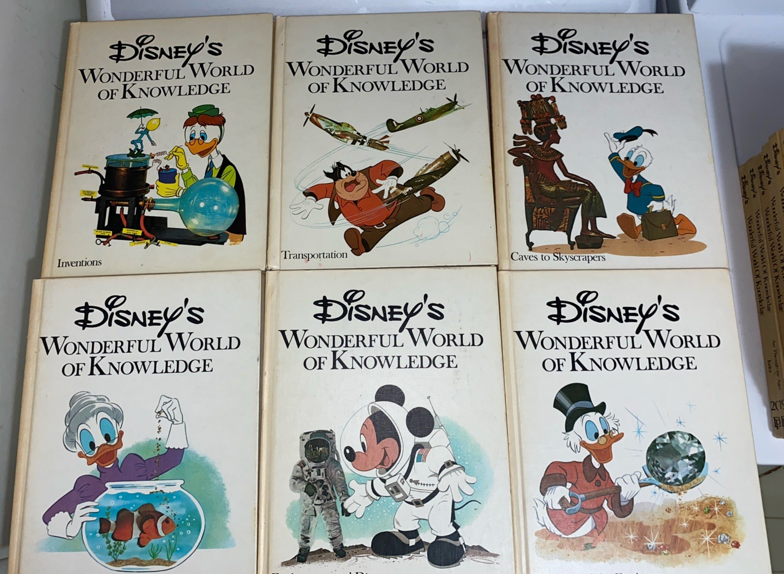 70s Walt Disney Wonderful World Of Knowledge Childrens Book Encyclopedia #3-20