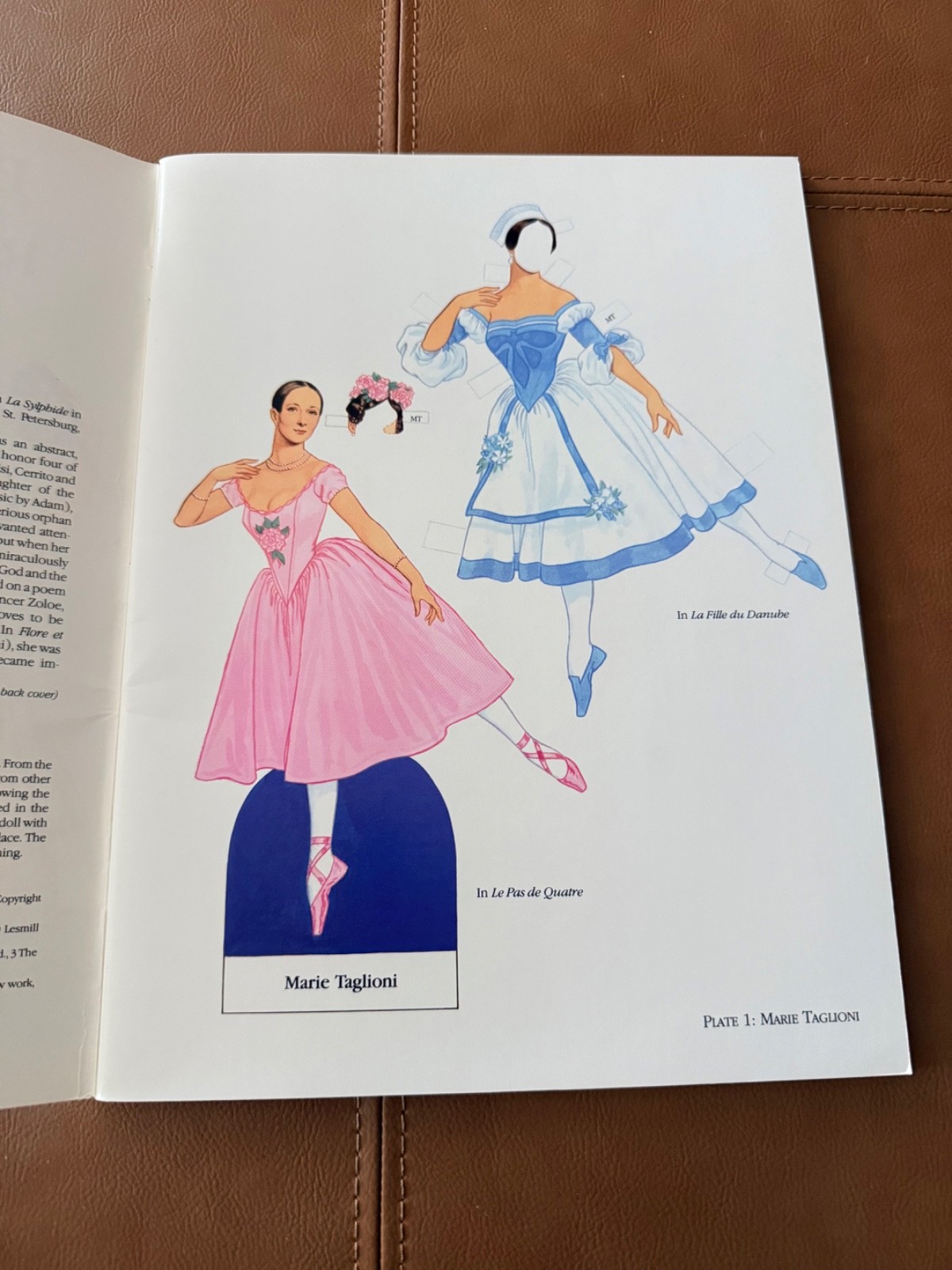 UNCUT Ballet Paper Dolls Lot 3, Tom Tierney, Ballets Russes, Pavlova, Nijinsky