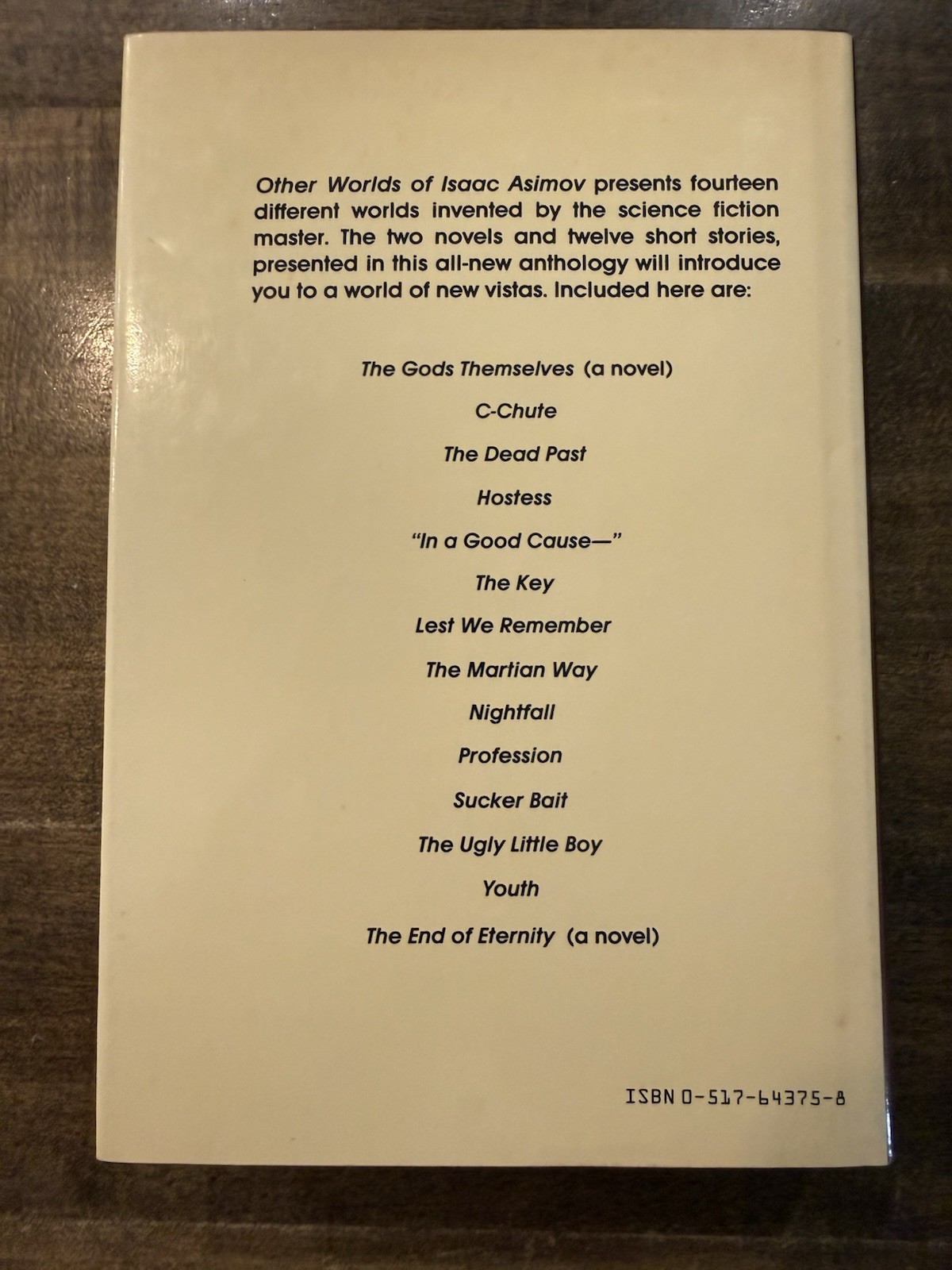 Other Worlds of Isaac Asimov Edited by GREENBERG, Martin H, 1987