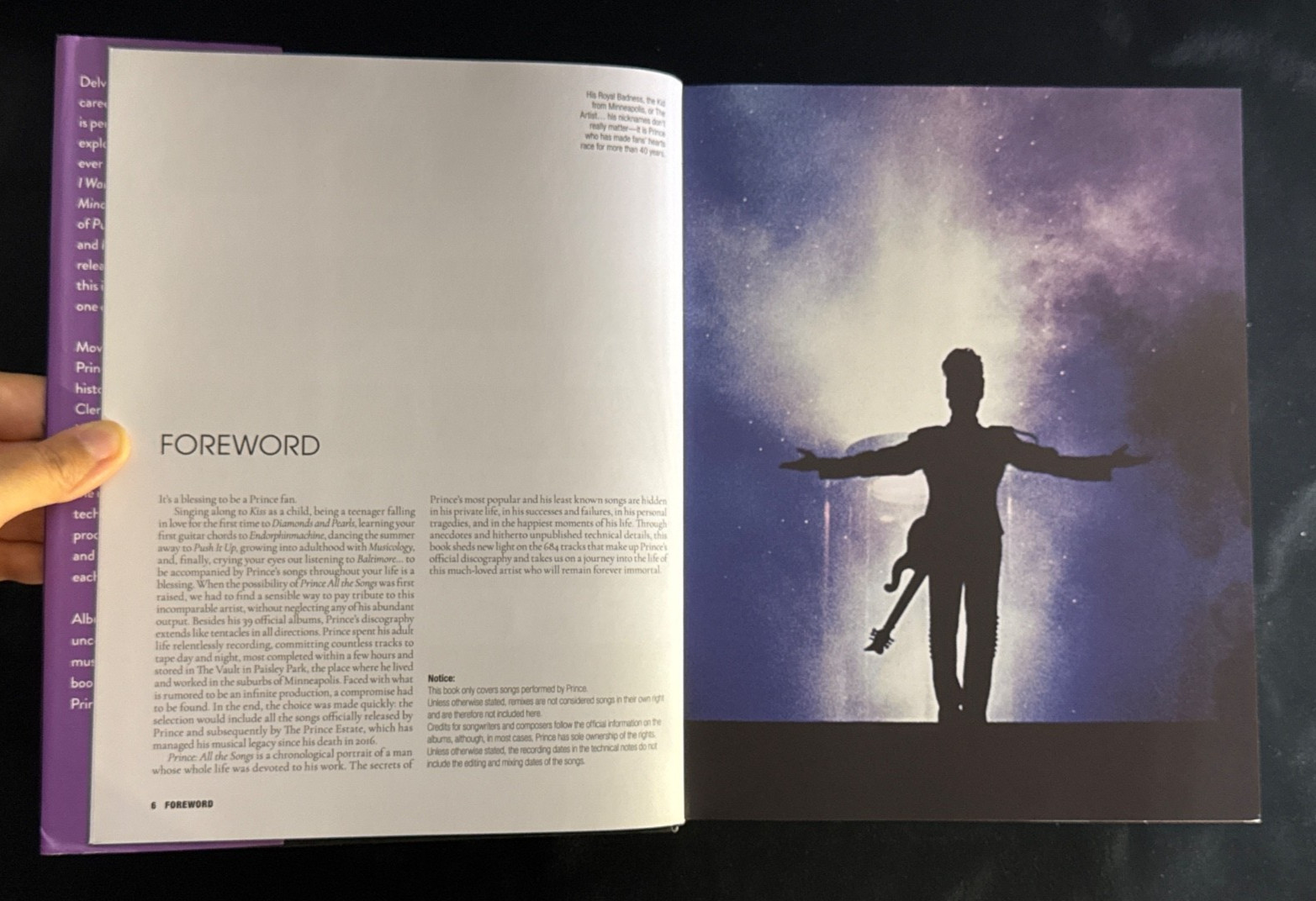 Prince All the Songs The Story Behind Every Track Benoît Clerc Hardcover Book