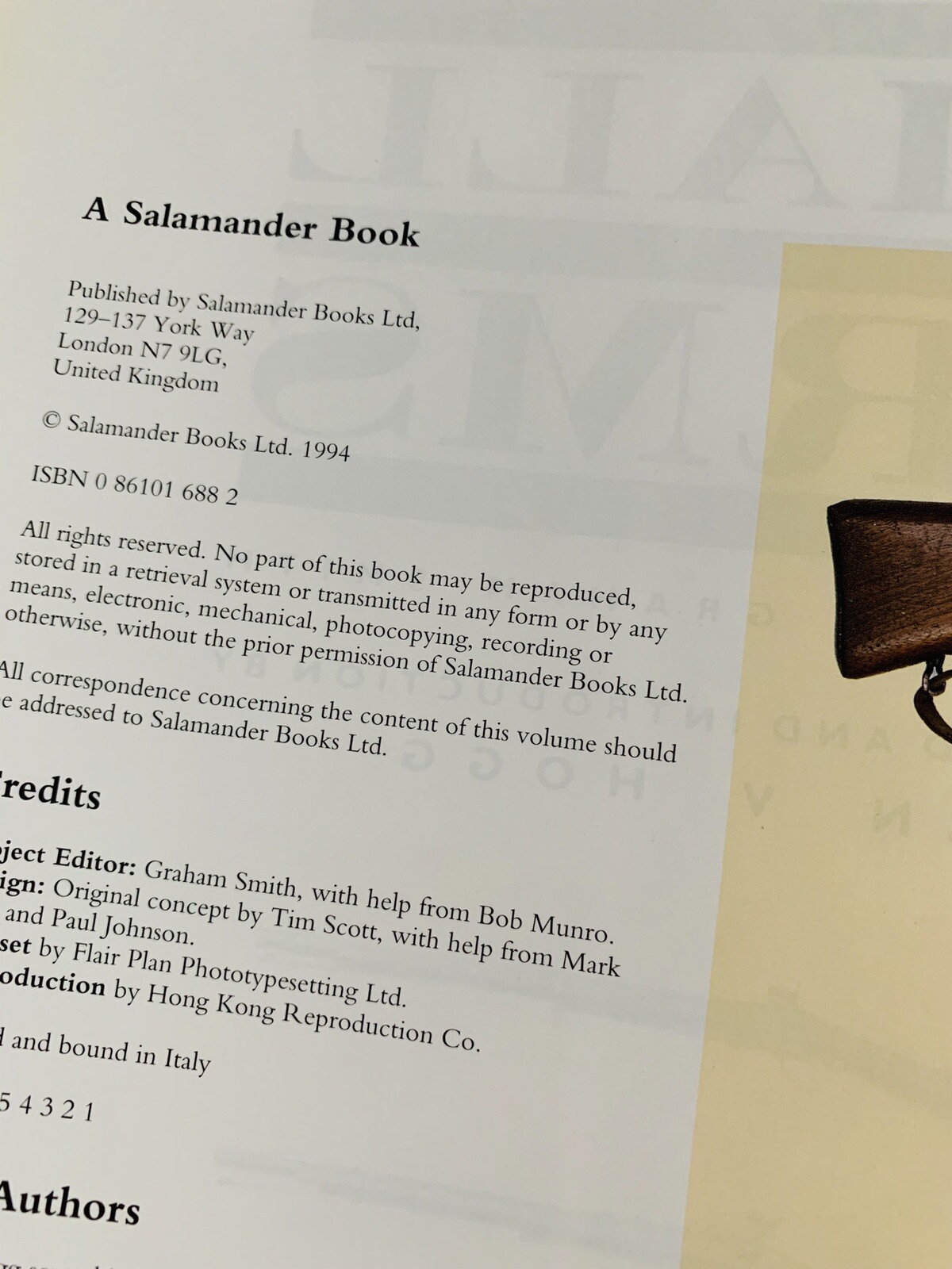 Military Small Arms: 300 Years of Soldiers’ Firearms by Hogg, Ian V. Hardback