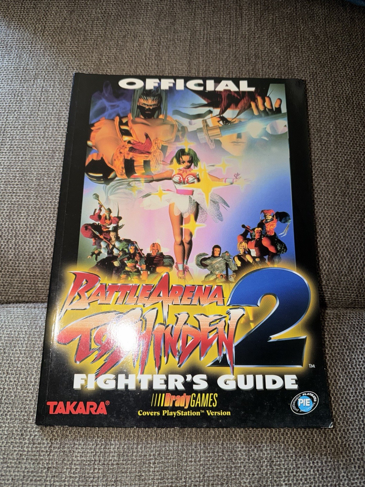 Official Battlearena Toshinden 2: Fighter’s Guide (Brady Games)