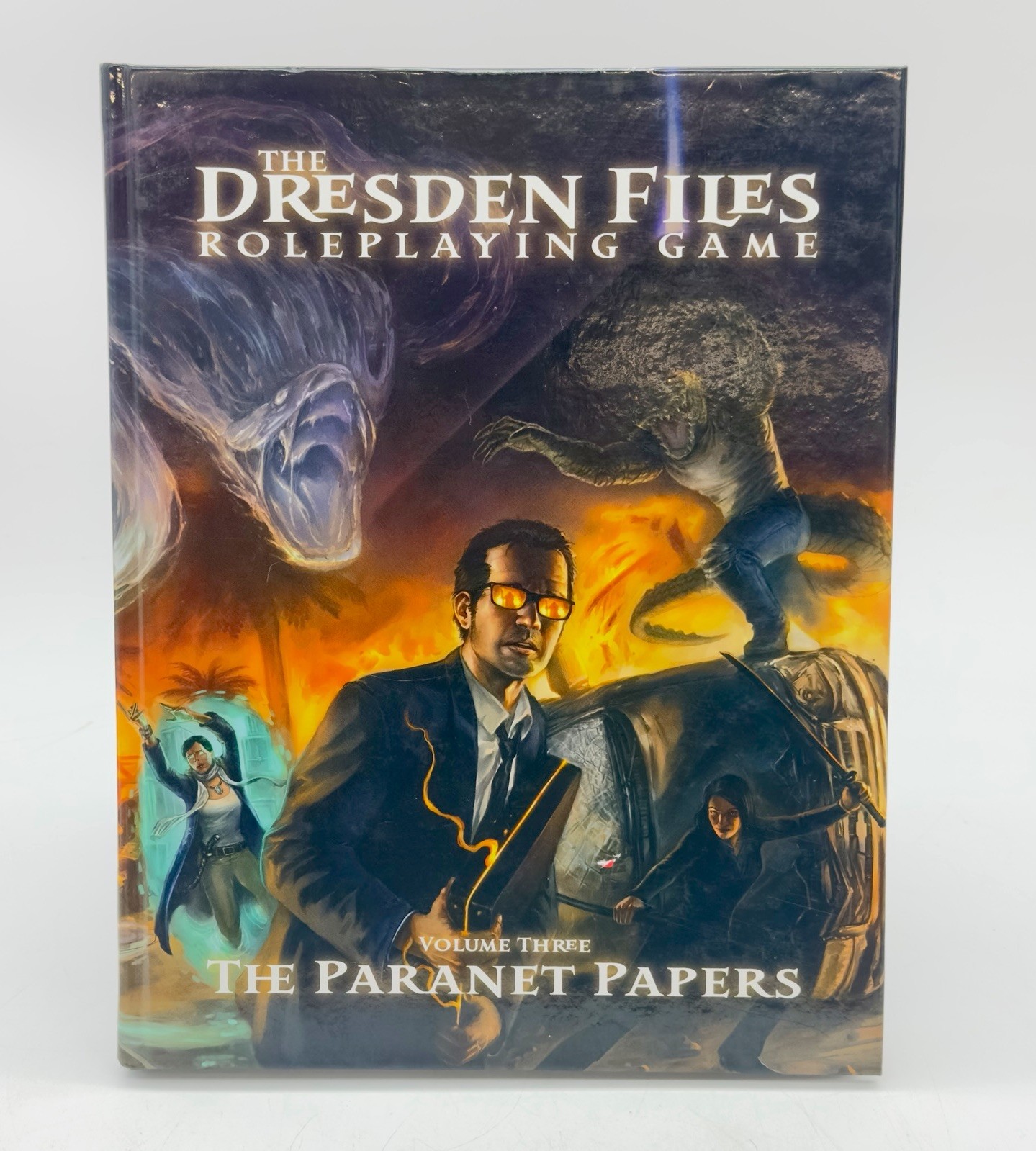 The Dresden Files RPG Roleplaying Game Vol. 3 The Paranet Papers Hardcover HTF