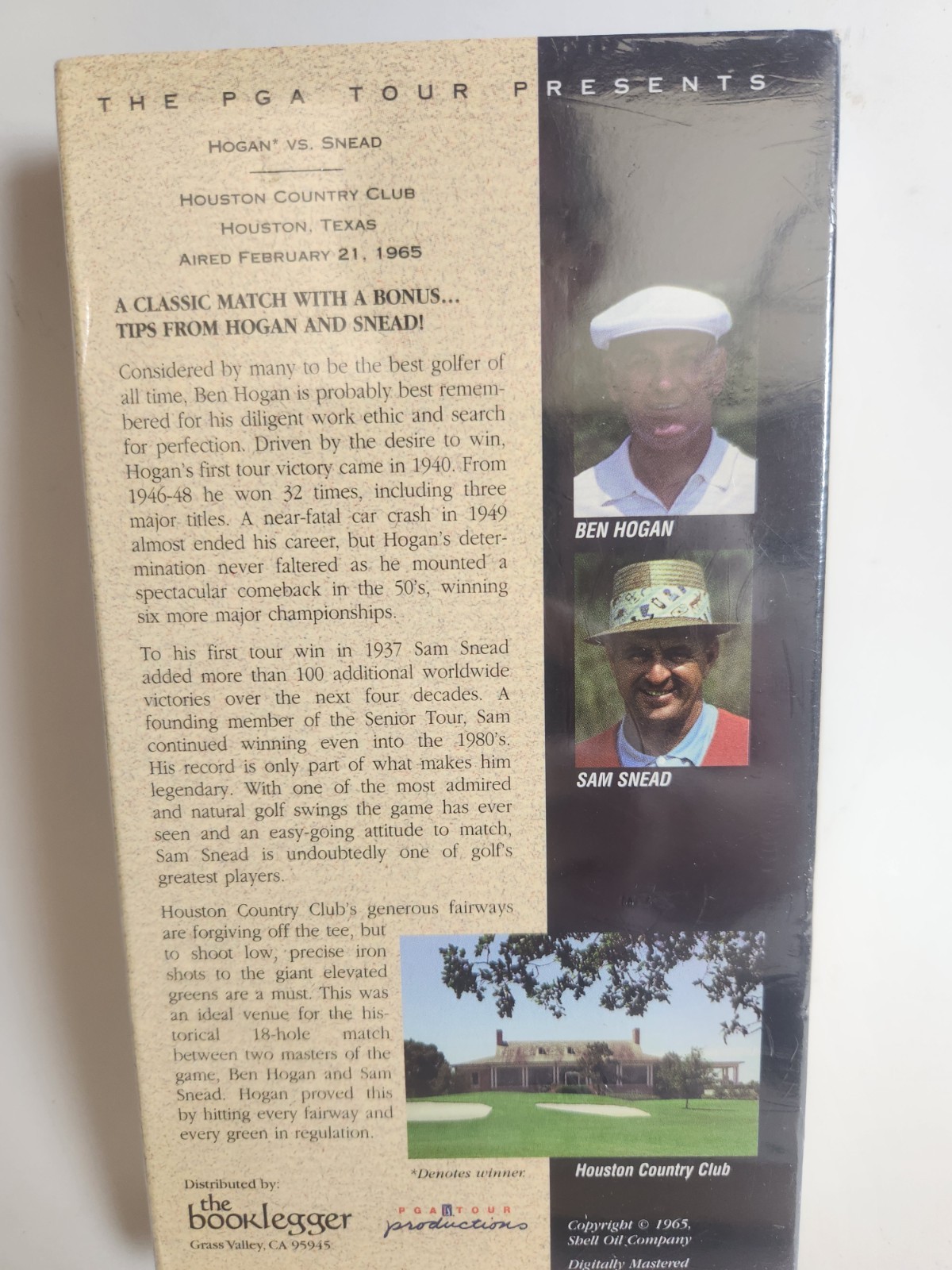 Ben Hogan Golf Lot Power Golf 1960 Five Lessons Hogan vs Snead Sealed DVD