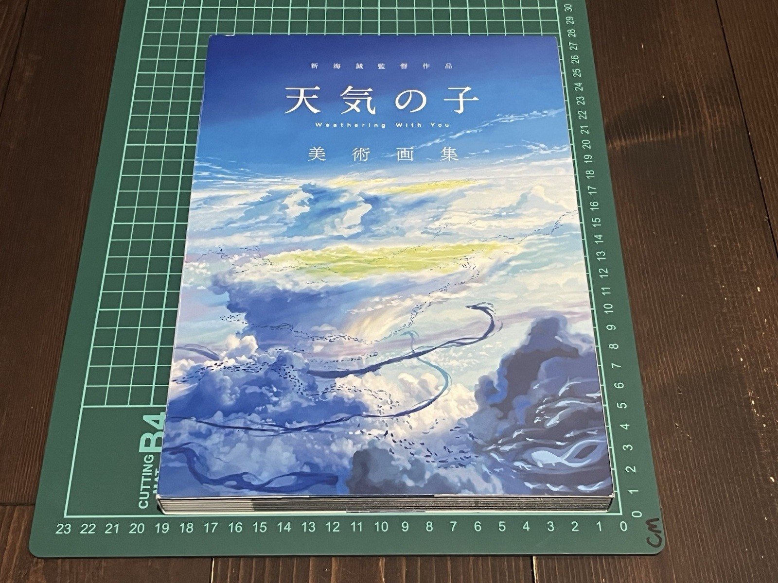 2020 1ST EDITION MAKOTO SHINKAI Weathering With You ART BOOK JAPANESE USED BOOK