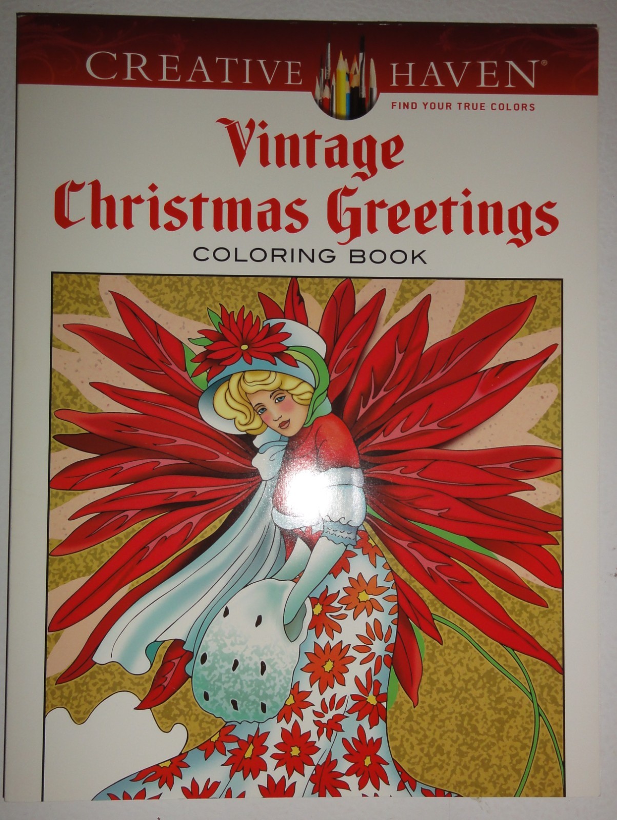 LOT 8 “CHRISTMAS” THEME COLORING BOOKS BY CREATIVE HAVEN/DOVER, NEW! $51 VALUE!