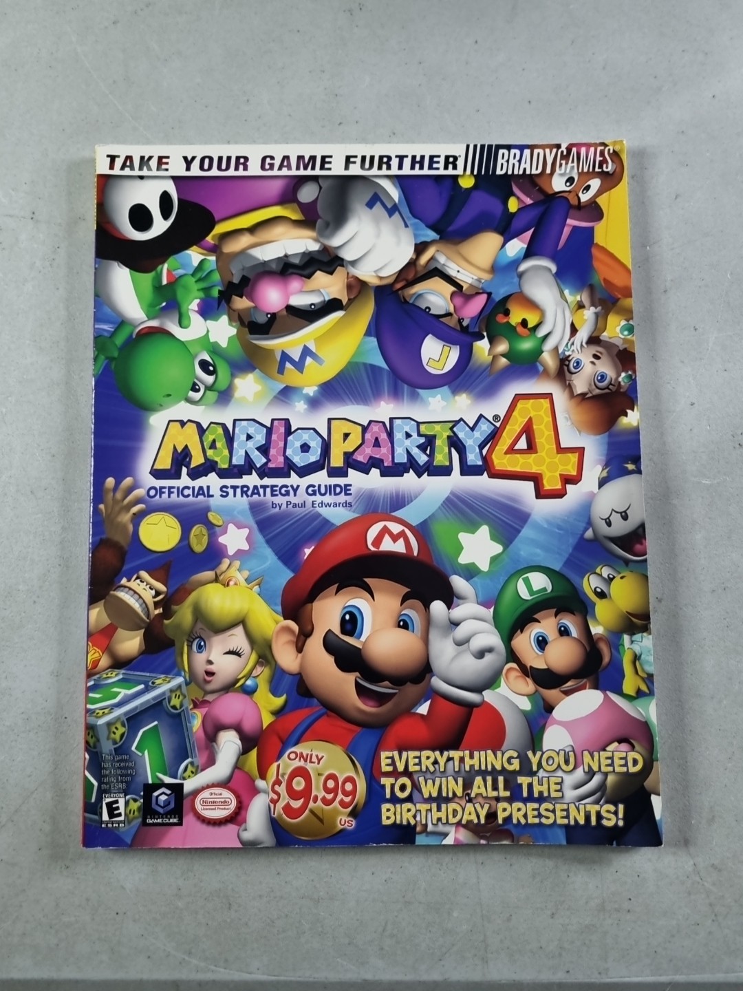 Nintendo GameCube – Mario Party 4 BradyGames Official Strategy Guide