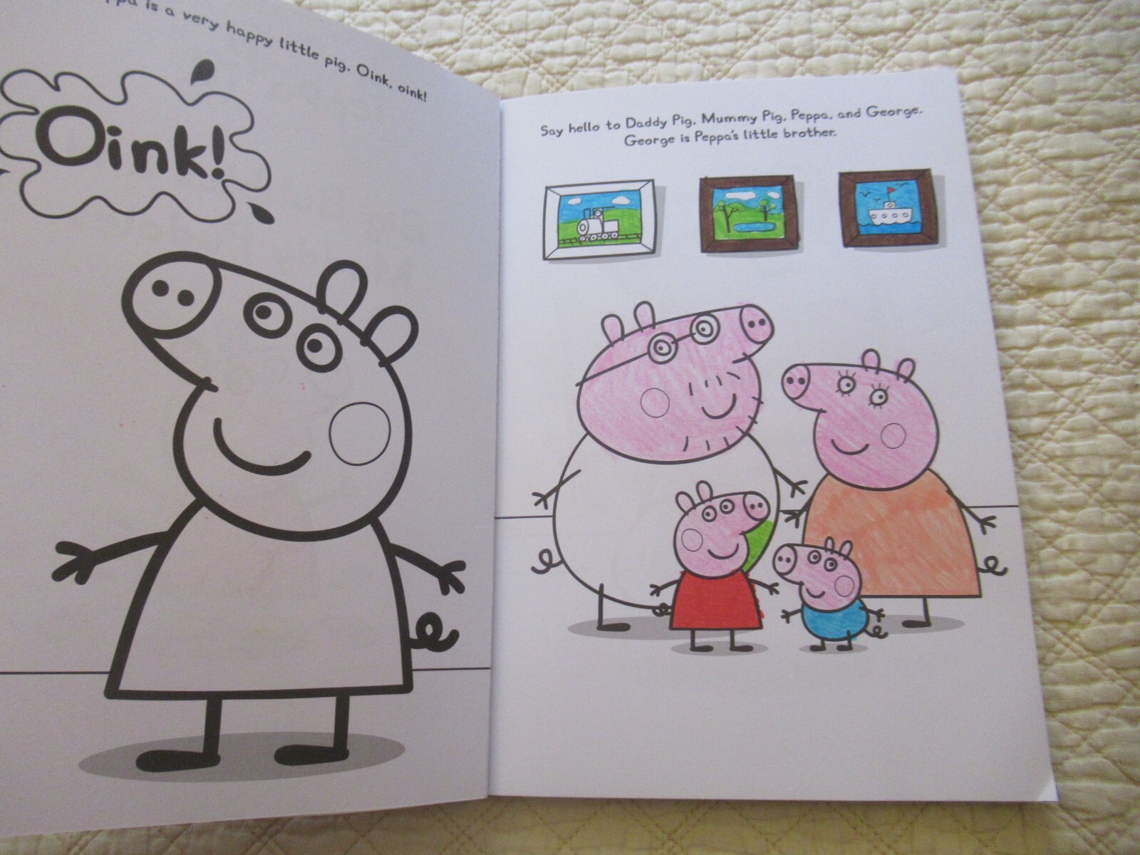 Peppa Pig Coloring Book Set (Includes Stickers) (Paperback) (Includes Crayons)