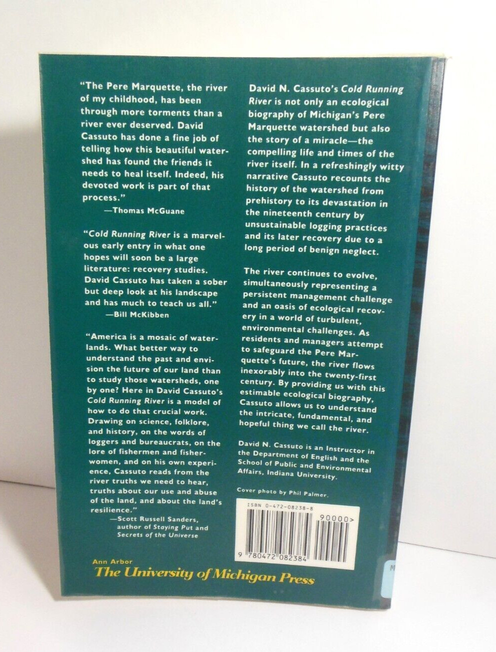 Pere Marquette River Watershed Ecological Biography History Logging Neglect 1994