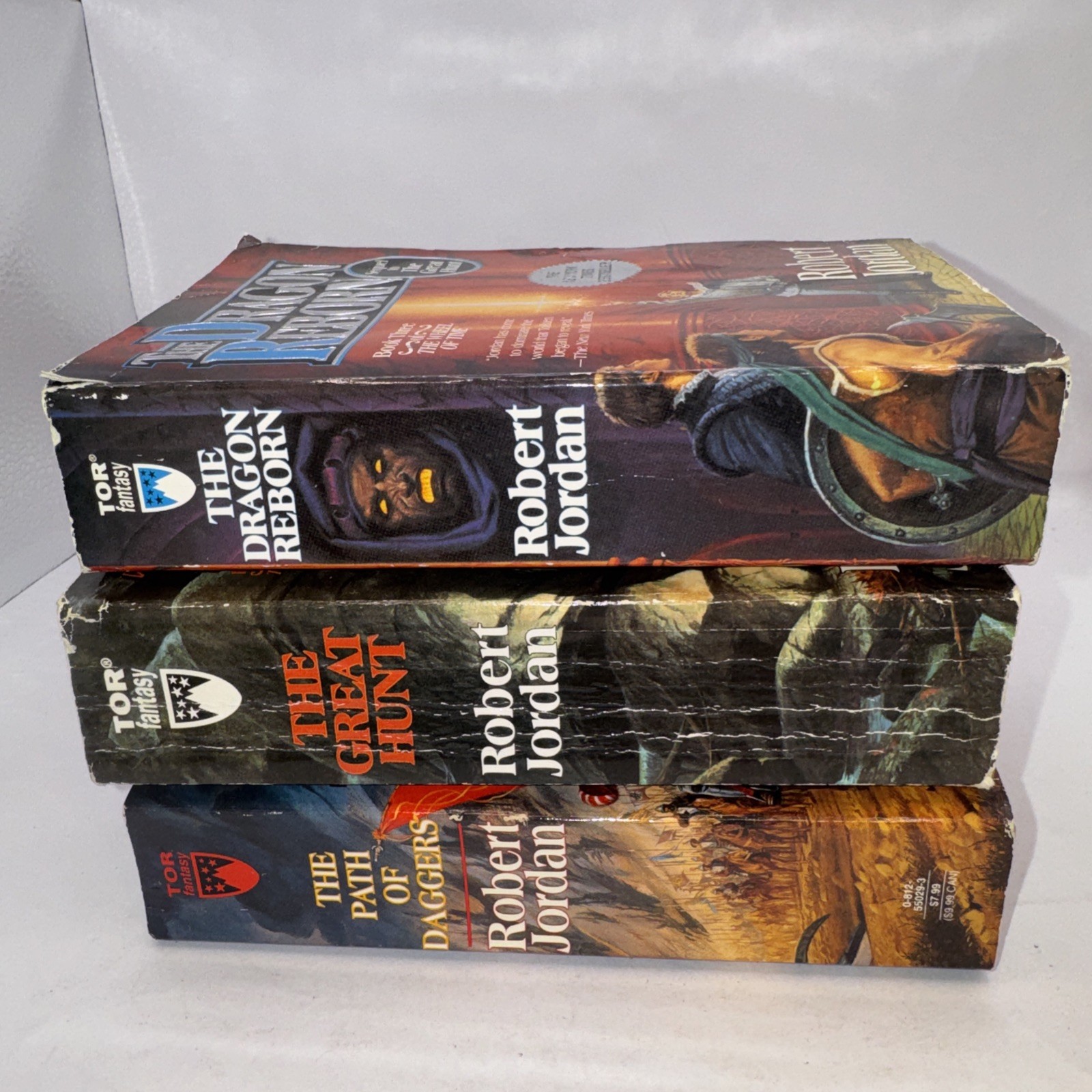 Wheel Of Time Series Lot of 3 Books # 2-3-8 Robert Jordan – Paperback Lot