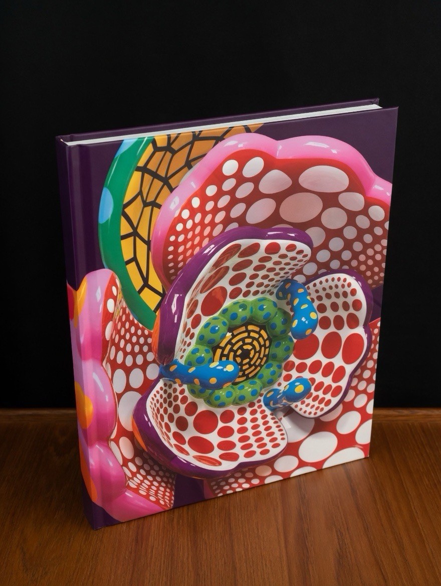 CLEAN NEW FRESH CLEAN Yayoi Kusama I Spend Each Day Embracing Flowers POLKA DOTS