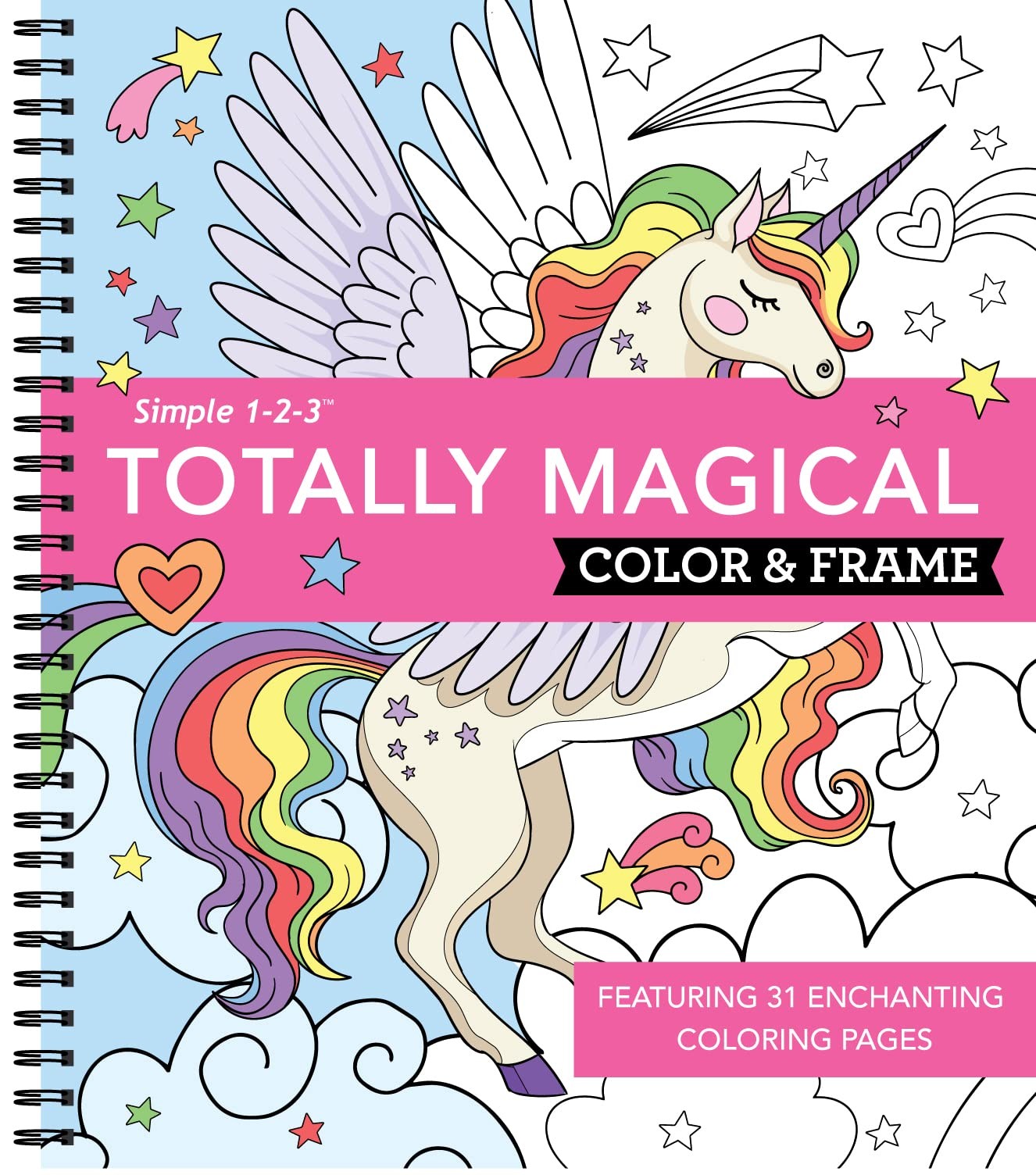 Color & Frame – Totally Magical (Coloring Book)