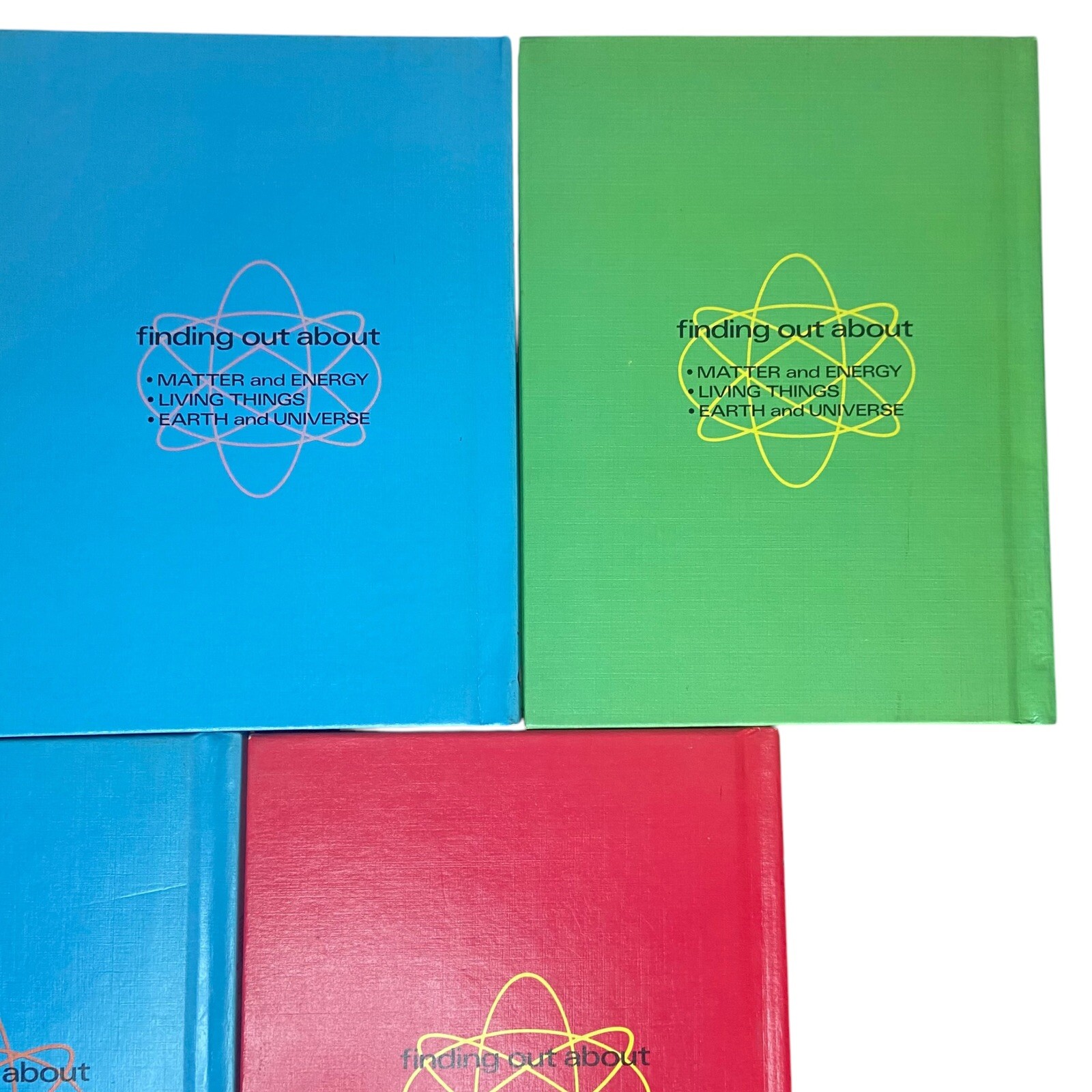 (SET OF 5) VTG 1974 “Finding Out About” By Francis Alder Educational Hardcover