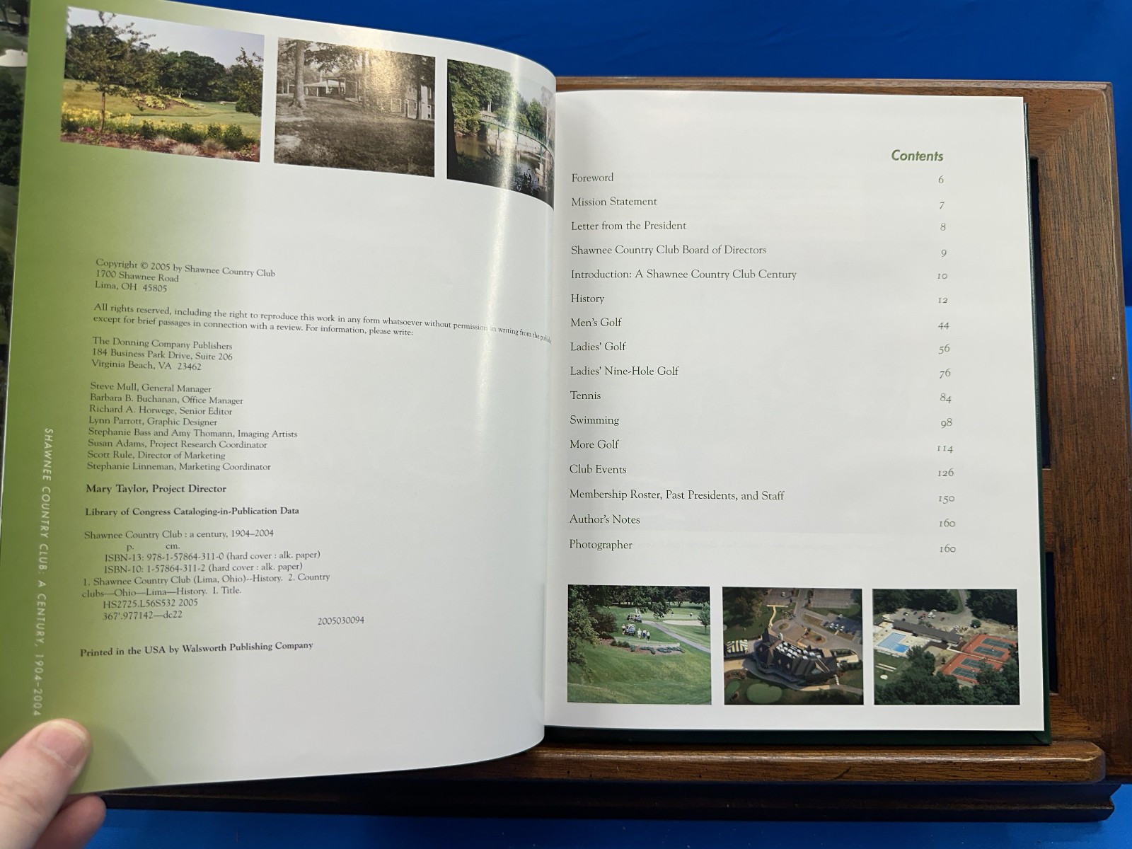 Shawnee Country Club: A Century, 1904-2004- Lima, Ohio, 2005