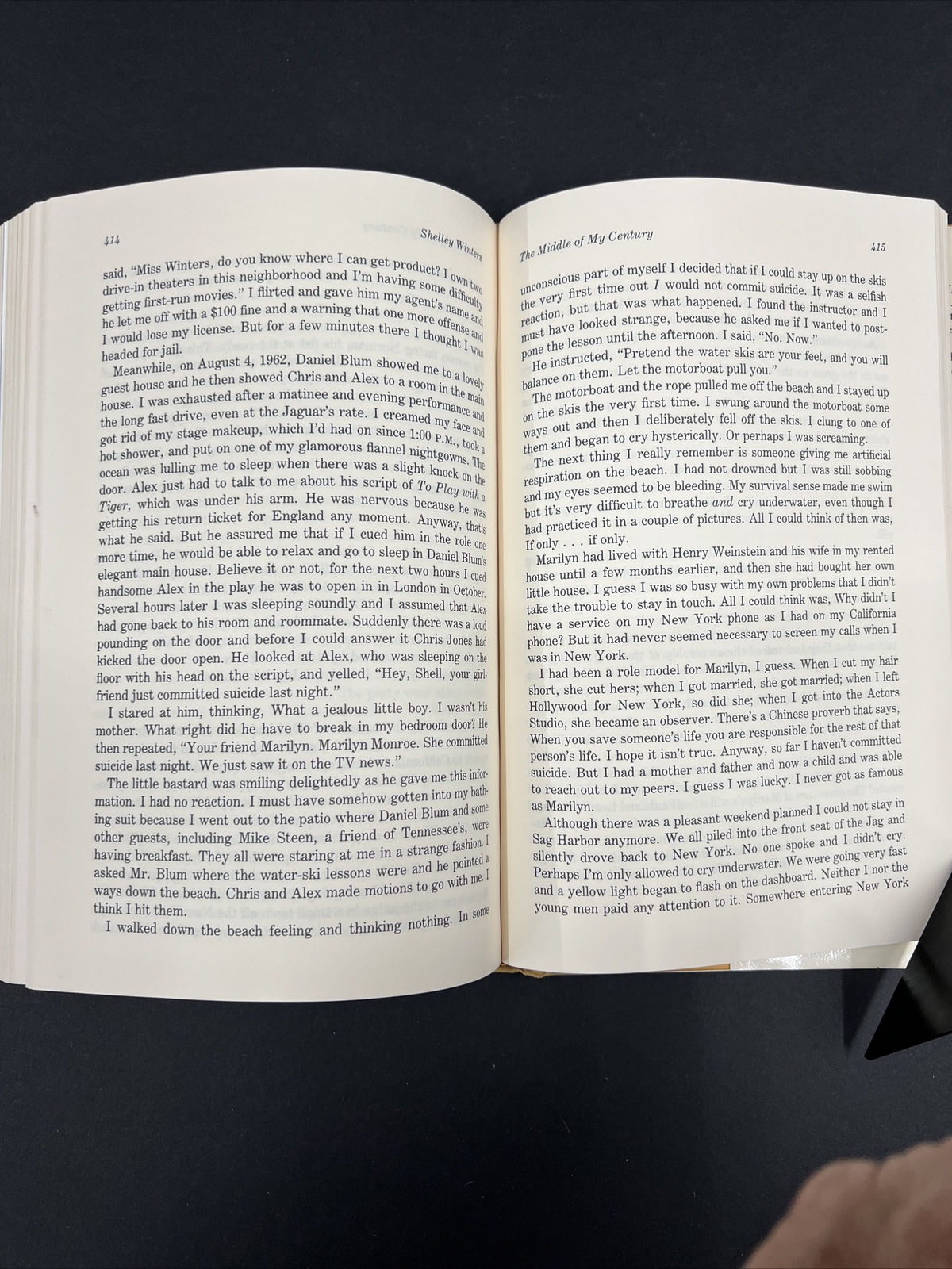 Shelley II: The Middle of My Century Hardcover By Winters, Shelley 1989