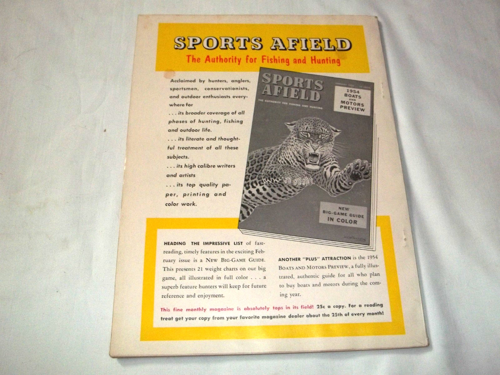 1954 Sports Afield Cabin Building Annual Plans Layouts + super cool ads inside