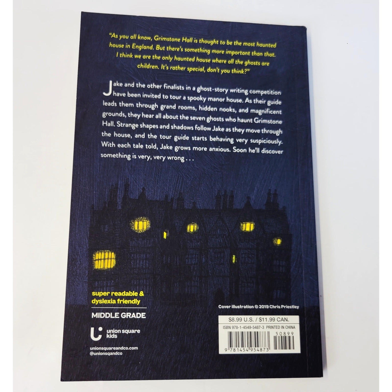 Seven Ghosts Book Kids Book Dyslexia Friendly Horror Union Square Kids