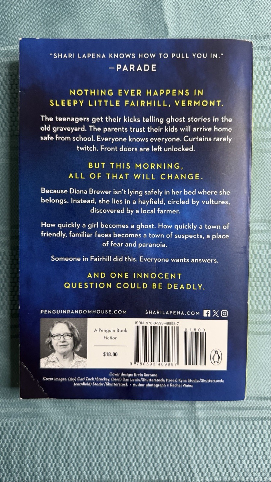 Shari Lapena What Have You Done Paperback Thriller Mystery Novel Penguin Book