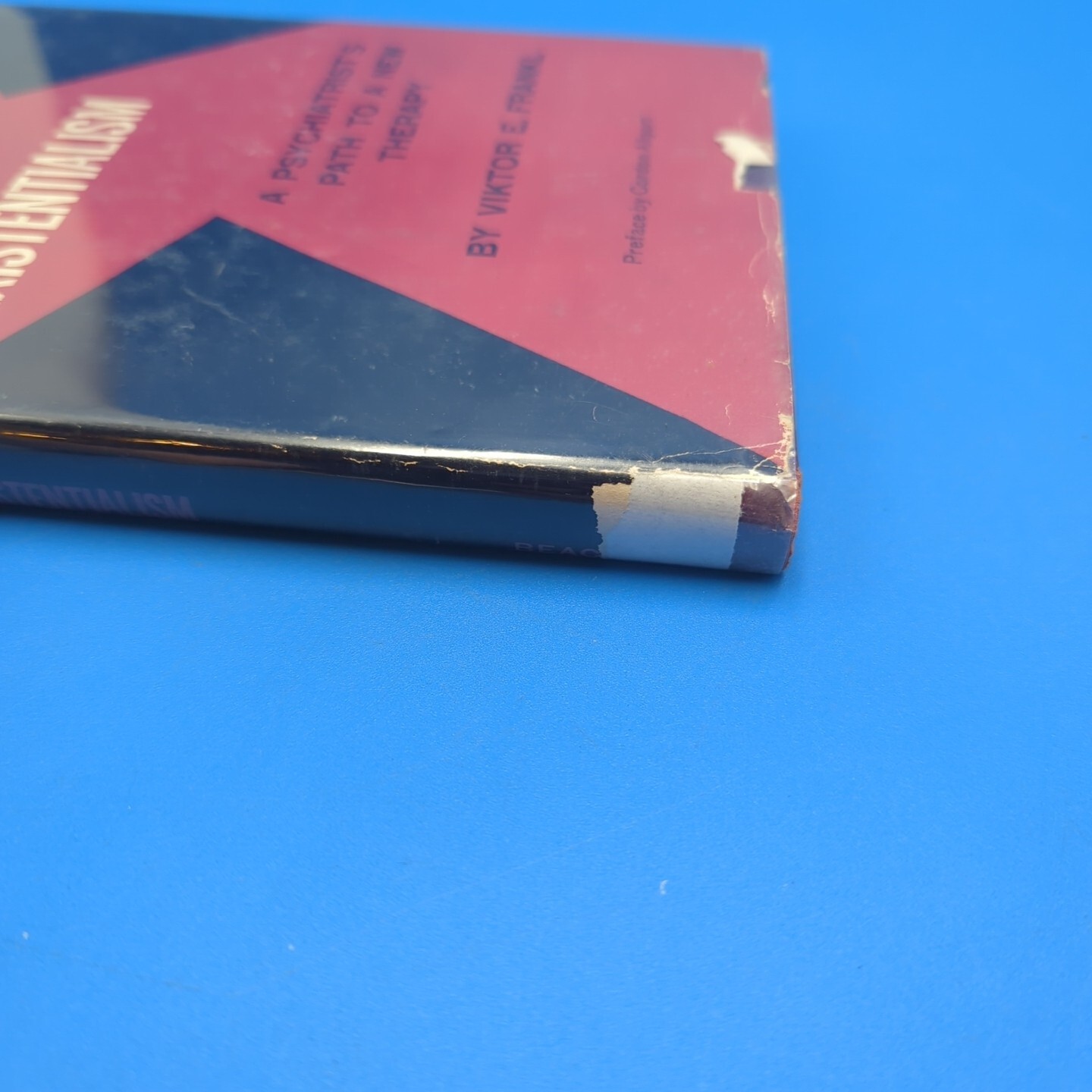 From Death-Camp to Existentialism Viktor Frankl 1959 1st Edition 1st Print HCDJ
